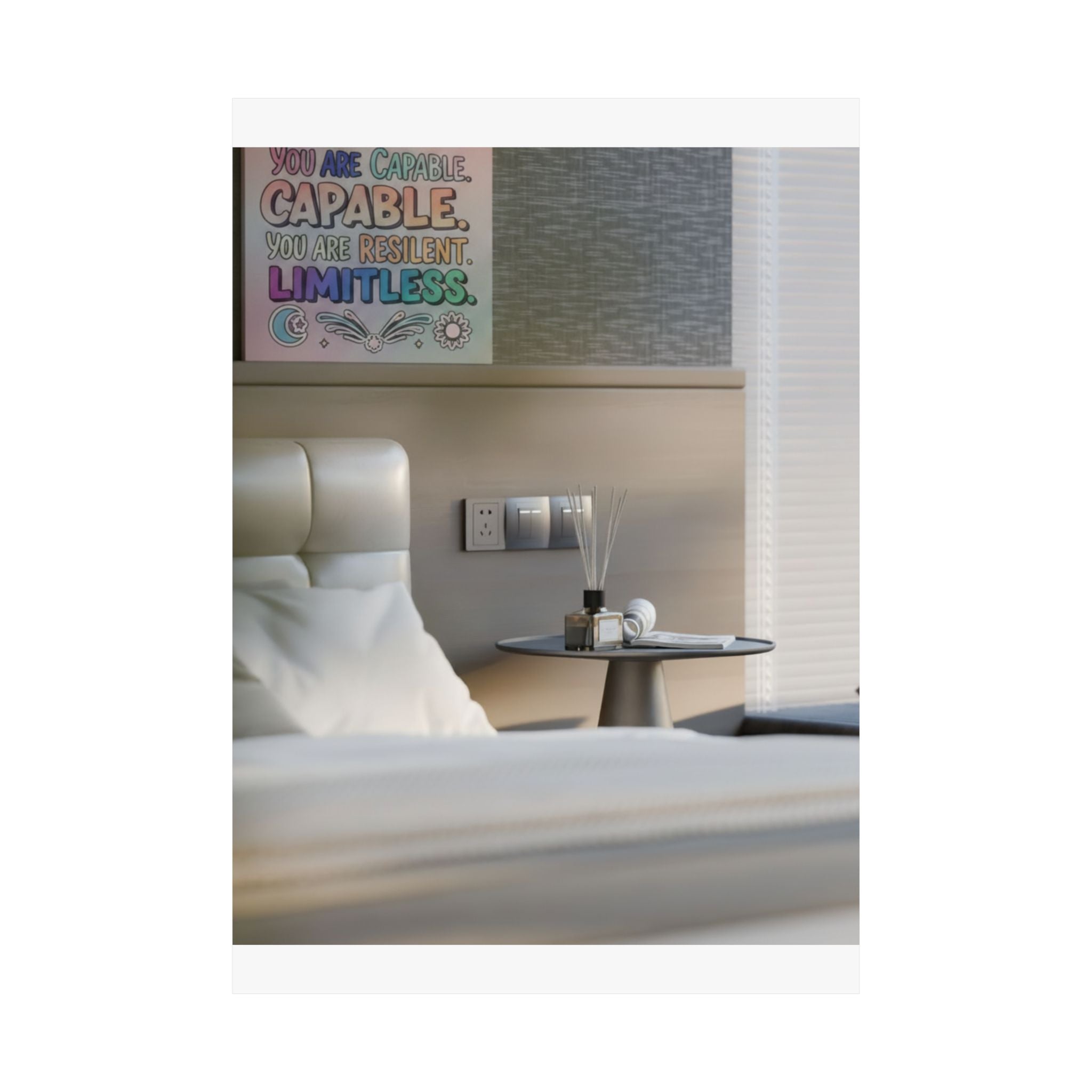Affirmation — Bedroom — Matte Poster