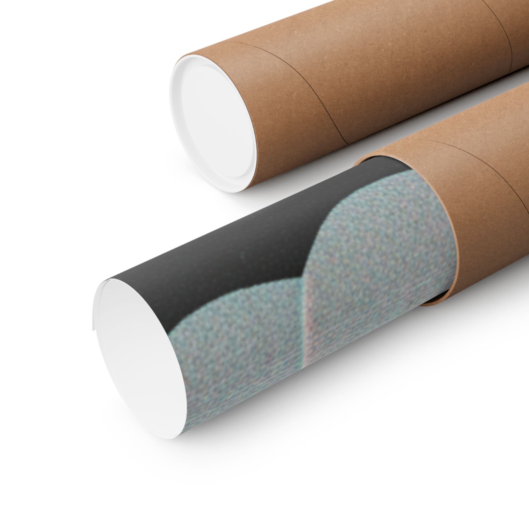 Glitch Culture — Rolls Of Cloth, Cotton And Yarn — Matte Poster