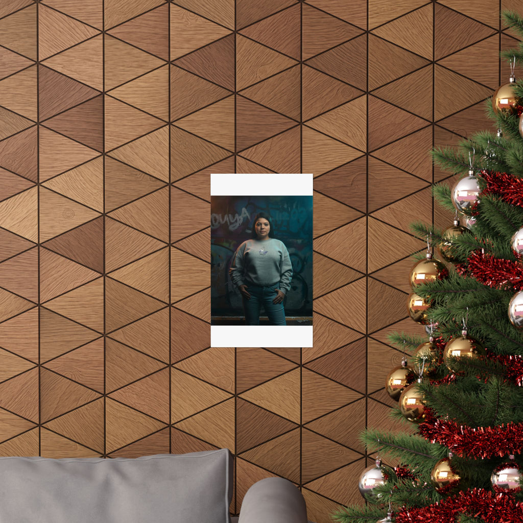 Cinematic — Person — Matte Poster