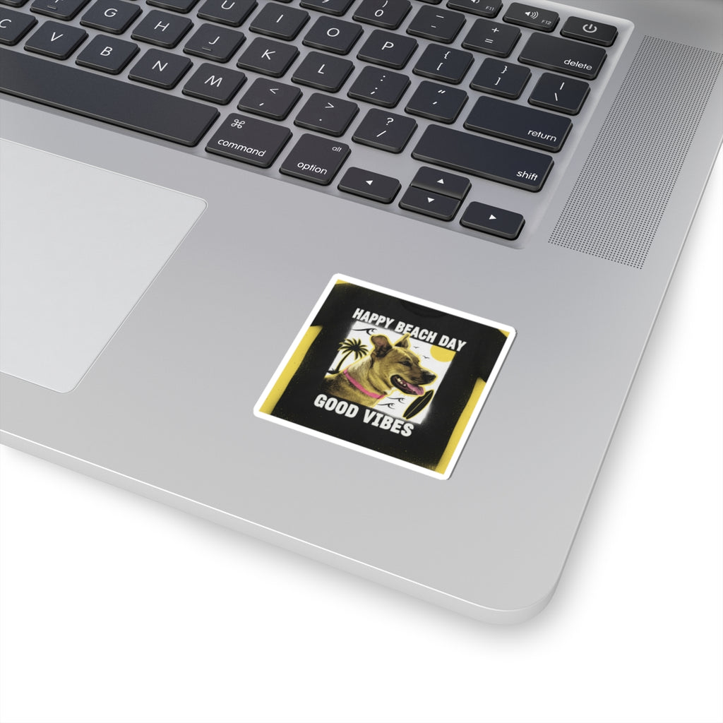 Streetwear Collage — Dog — Kiss-Cut Sticker