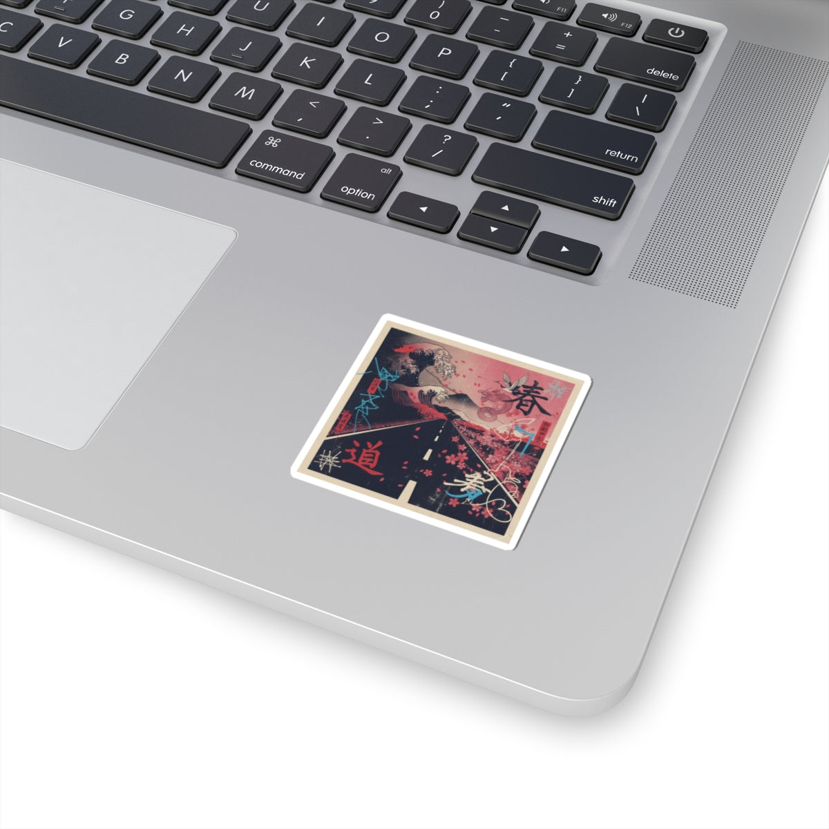 Japanese Street kiss-cut sticker — product view 11