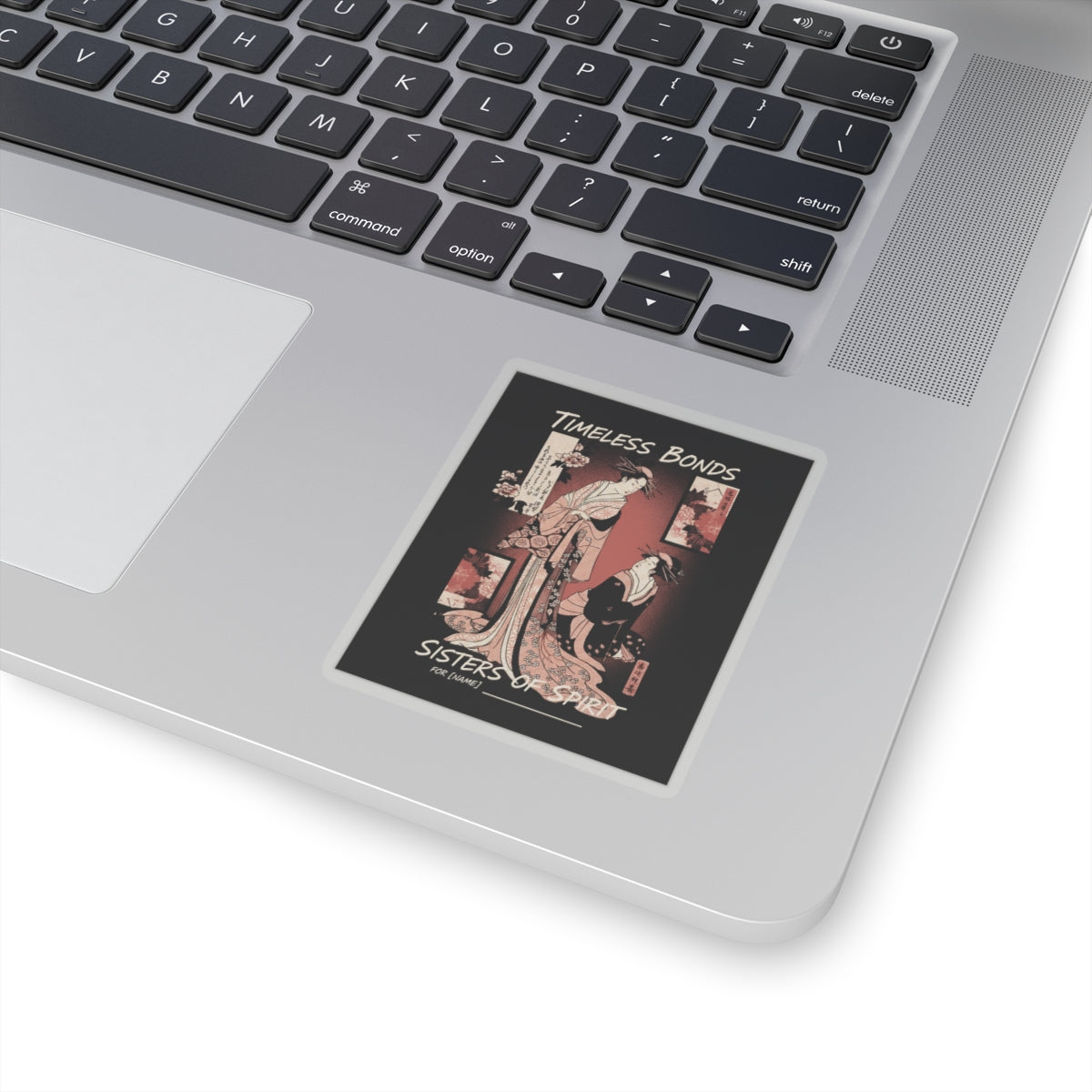 Streetwear Collage — Courtesan And Her Maid — Kiss-Cut Sticker