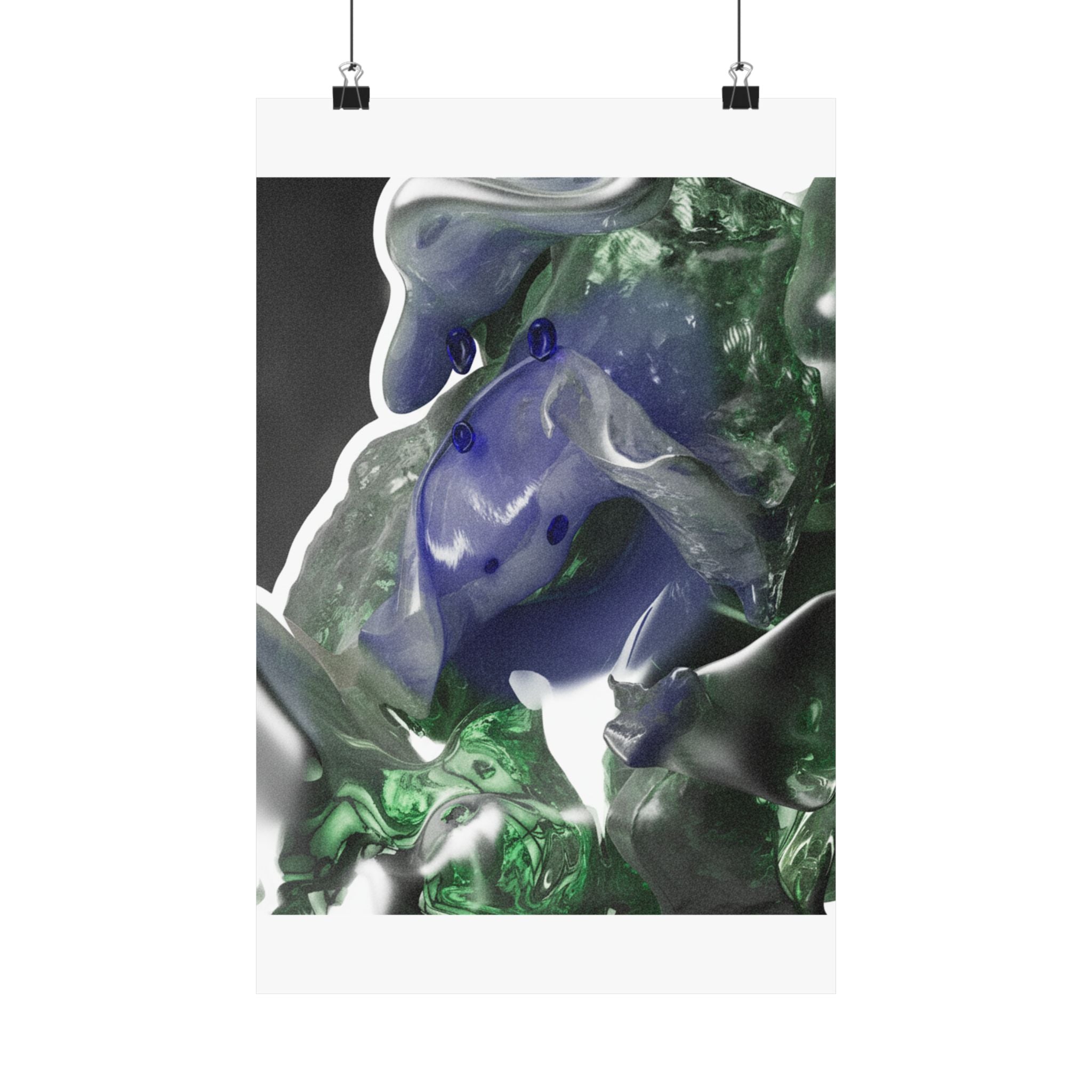 Watercolor — Abstract — Matte Poster