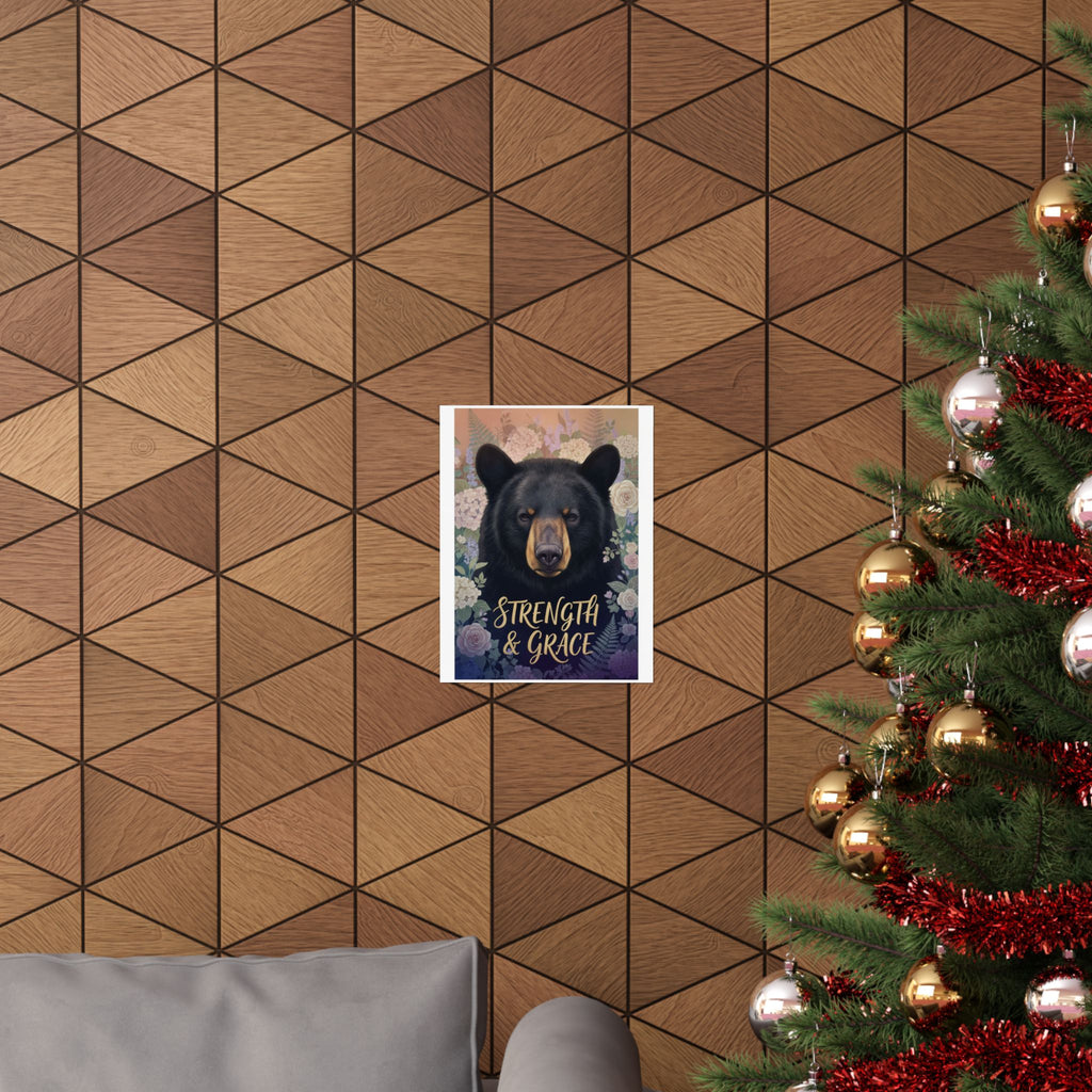 Affirmation — Bear — Matte Poster