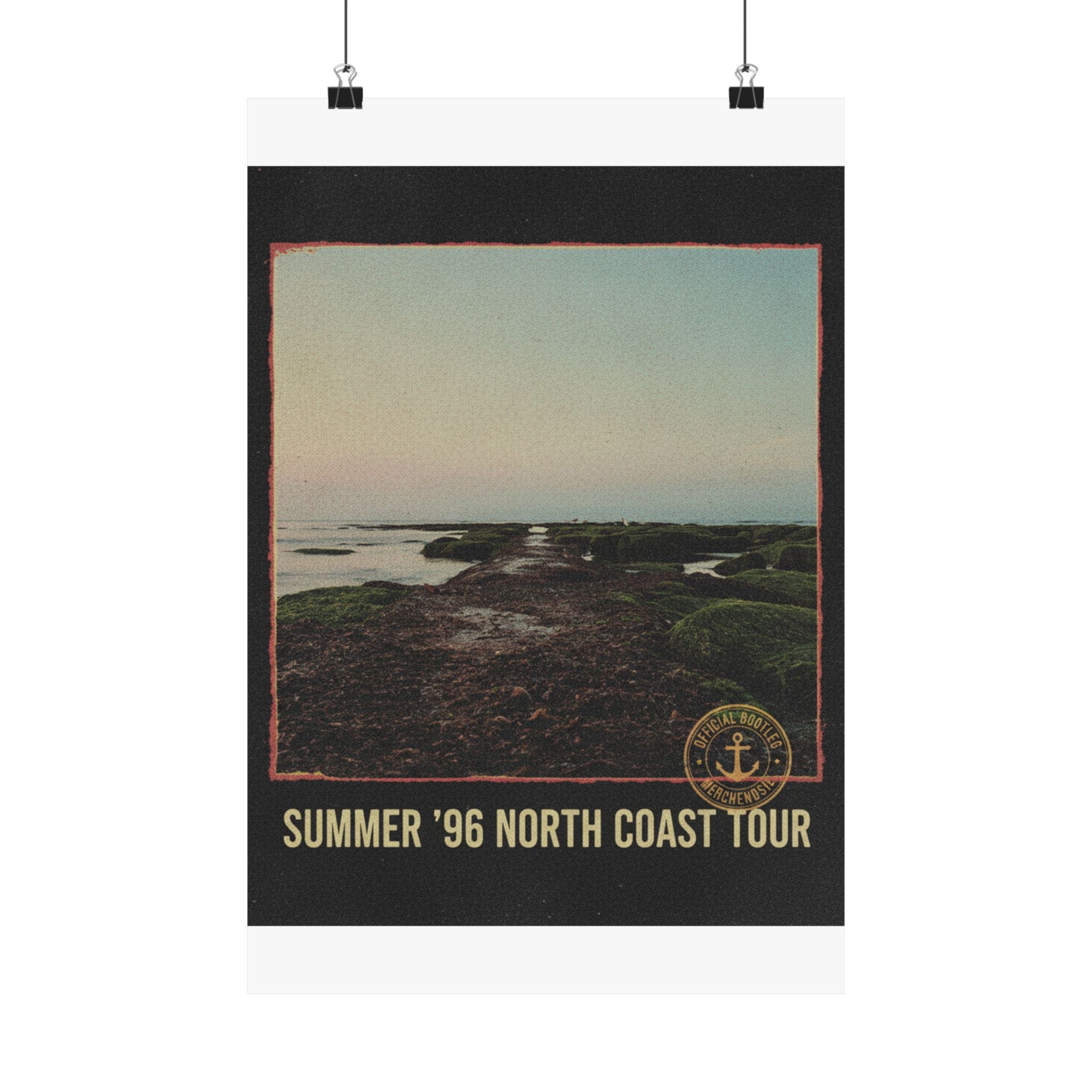 Vintage Bootleg — Beach — Matte Poster