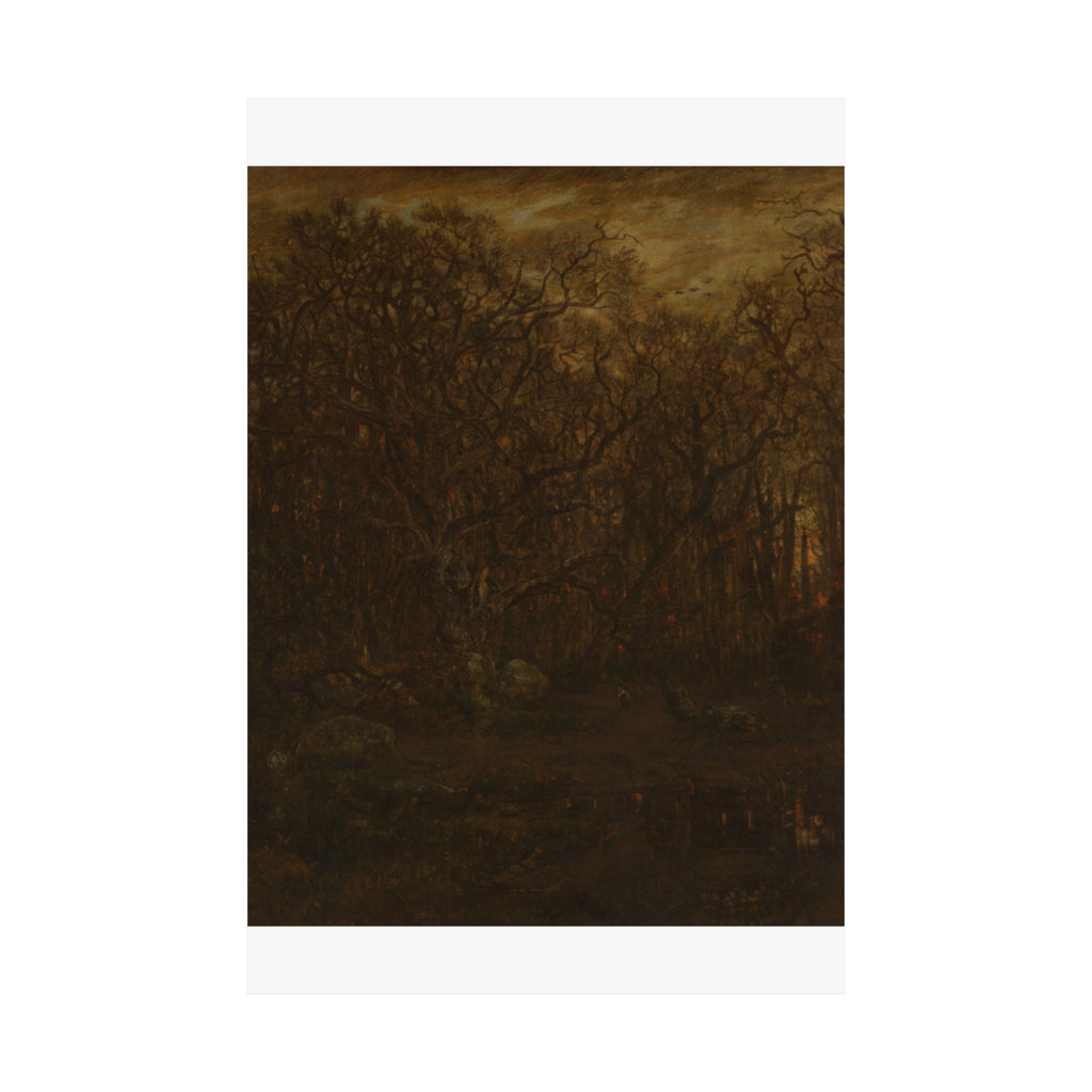 Scenic Nature — Forest — Matte Poster