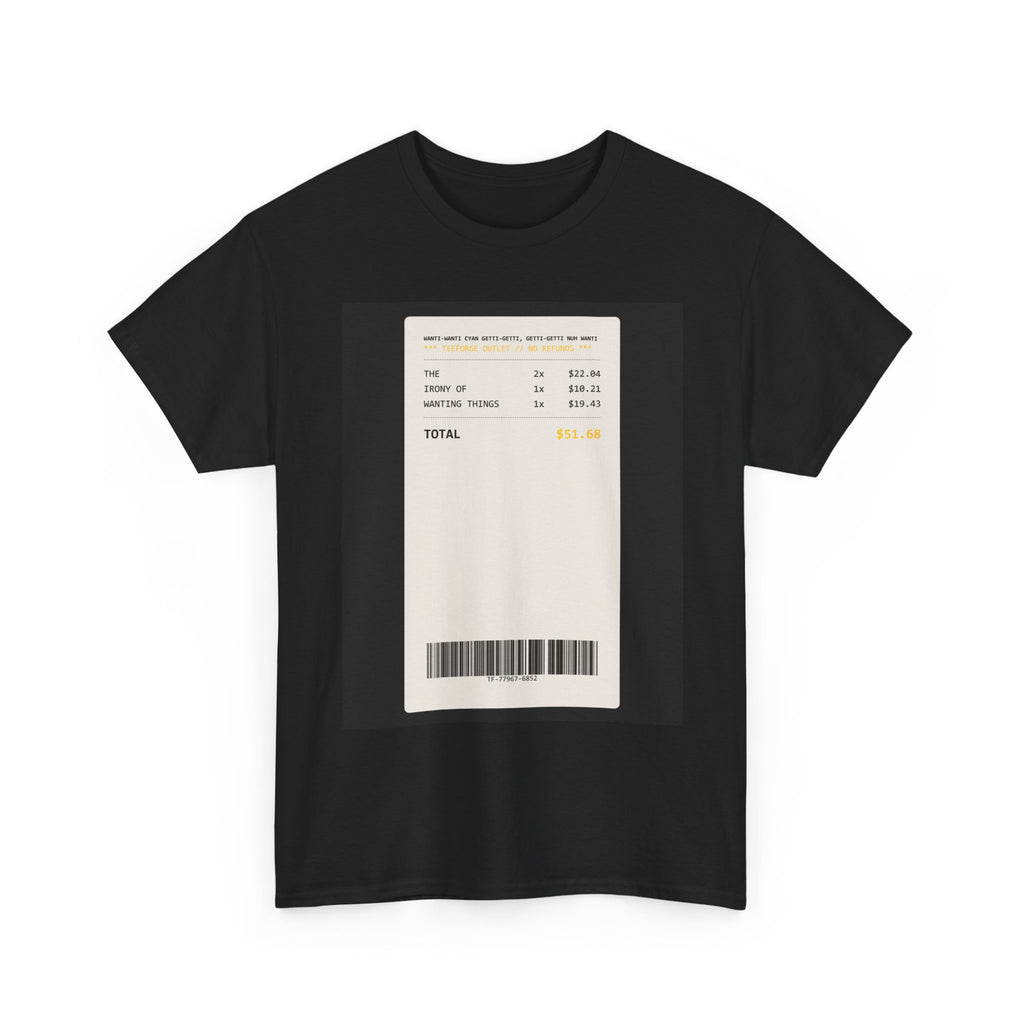 WANTI-WANTI CYAN GETTI-GETTI, GETTI-GETTI NUH WANTI graphic tee — product view 3