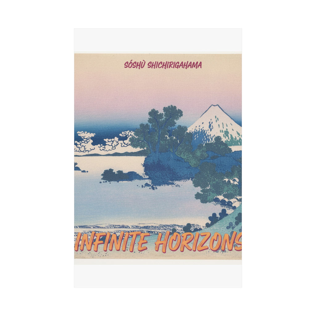 Affirmation — Shichirigahama In Sagami Province (Sōshū Shichirigahama), From The Series Thirty — Matte Poster