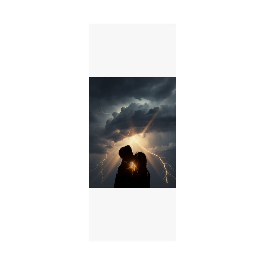 Dramatic Storm — Person — Matte Poster
