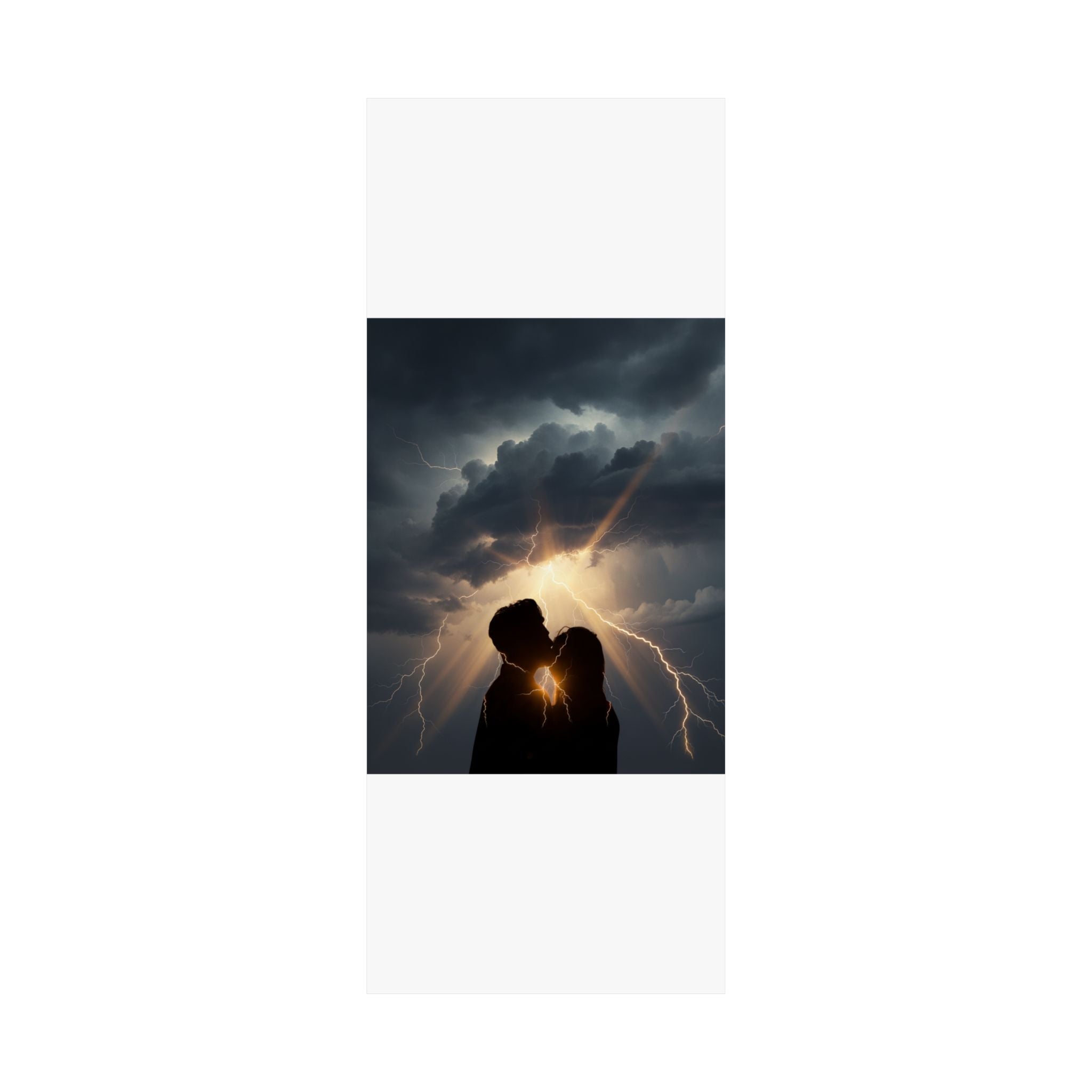 Dramatic Storm — Person — Matte Poster