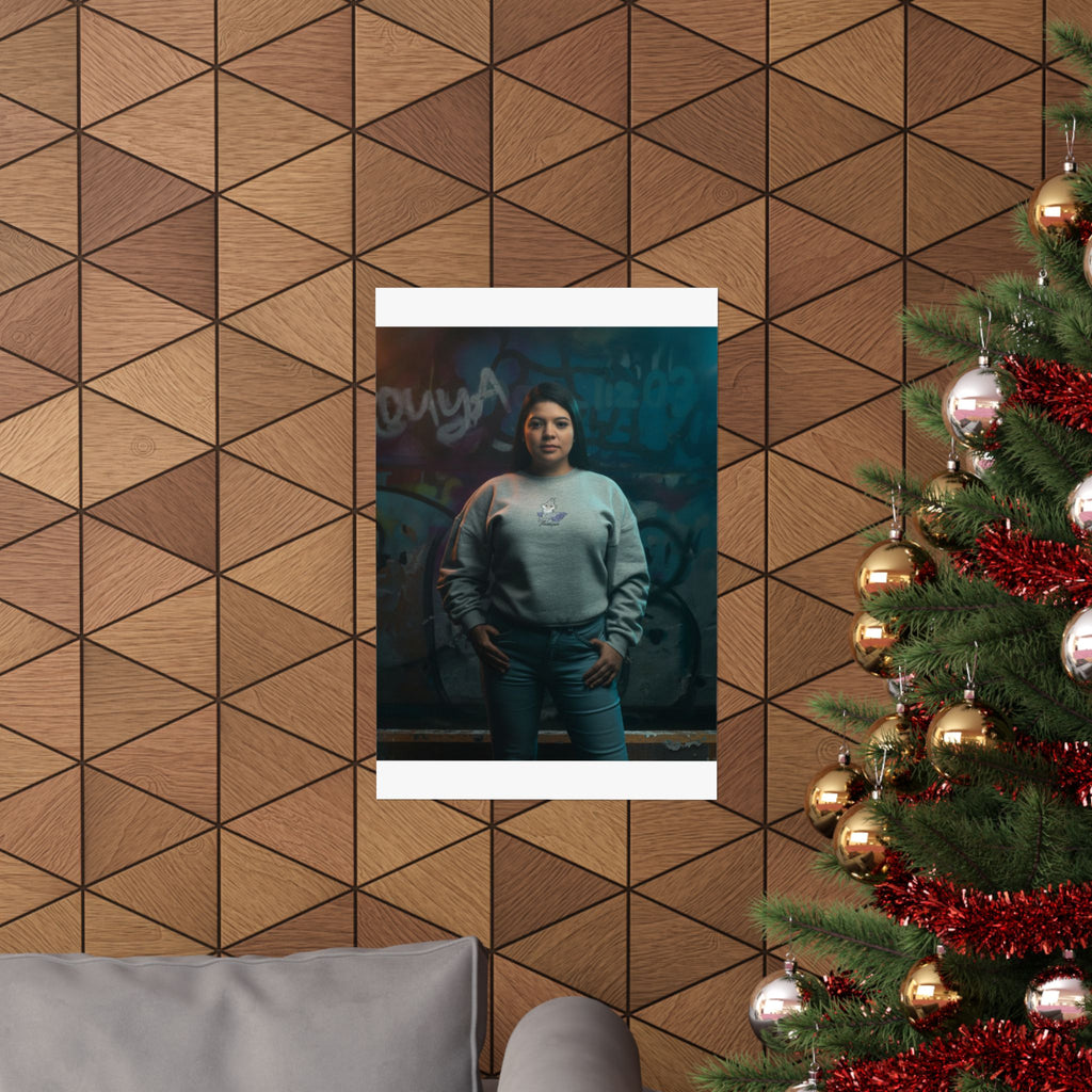 Cinematic — Person — Matte Poster