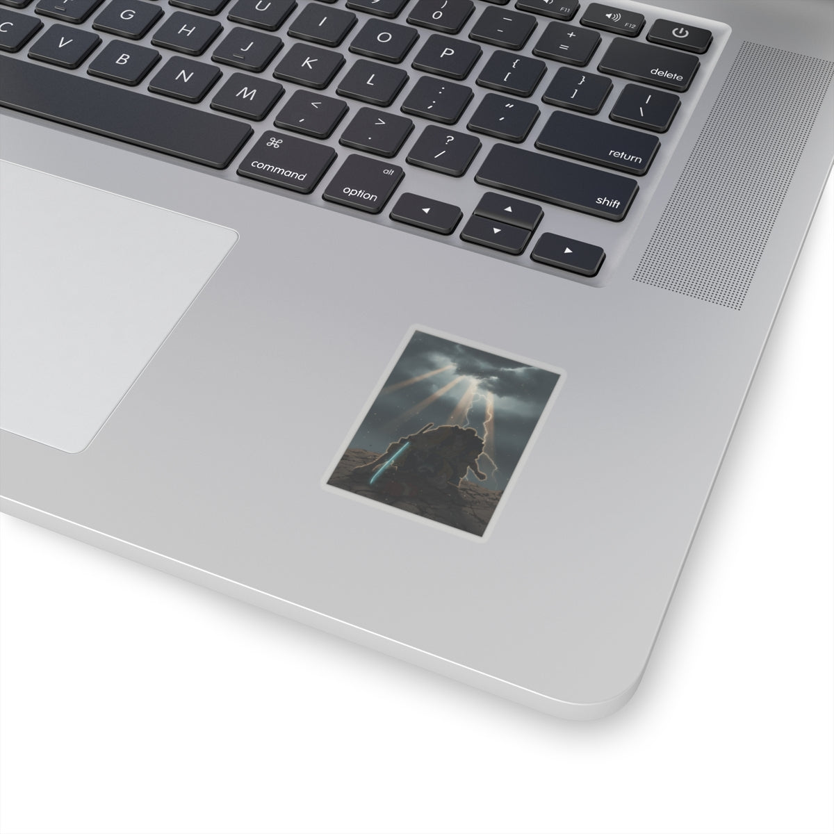 Dramatic Storm — “‘A Molted Cicada Shell’ (Utsusemi): Soga Gorō Tokimune,” From The Series Scenes — Kiss-Cut Sticker