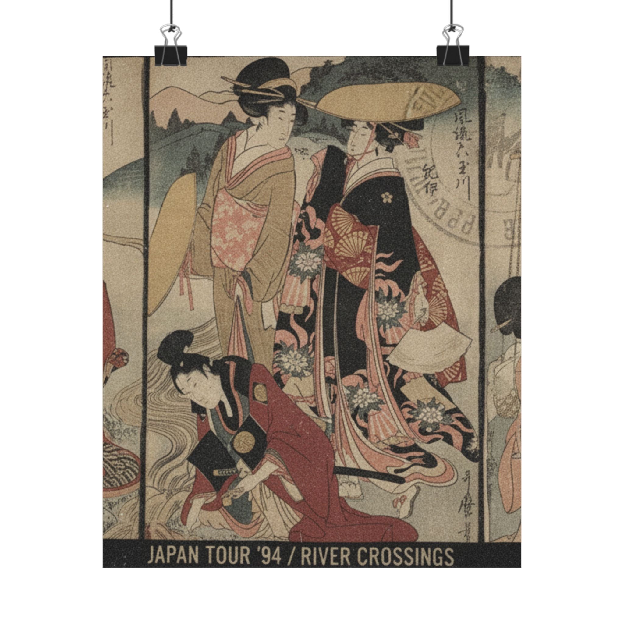 Vintage Bootleg — Women And A Man In The Country; Some Pageant(?) — Matte Poster