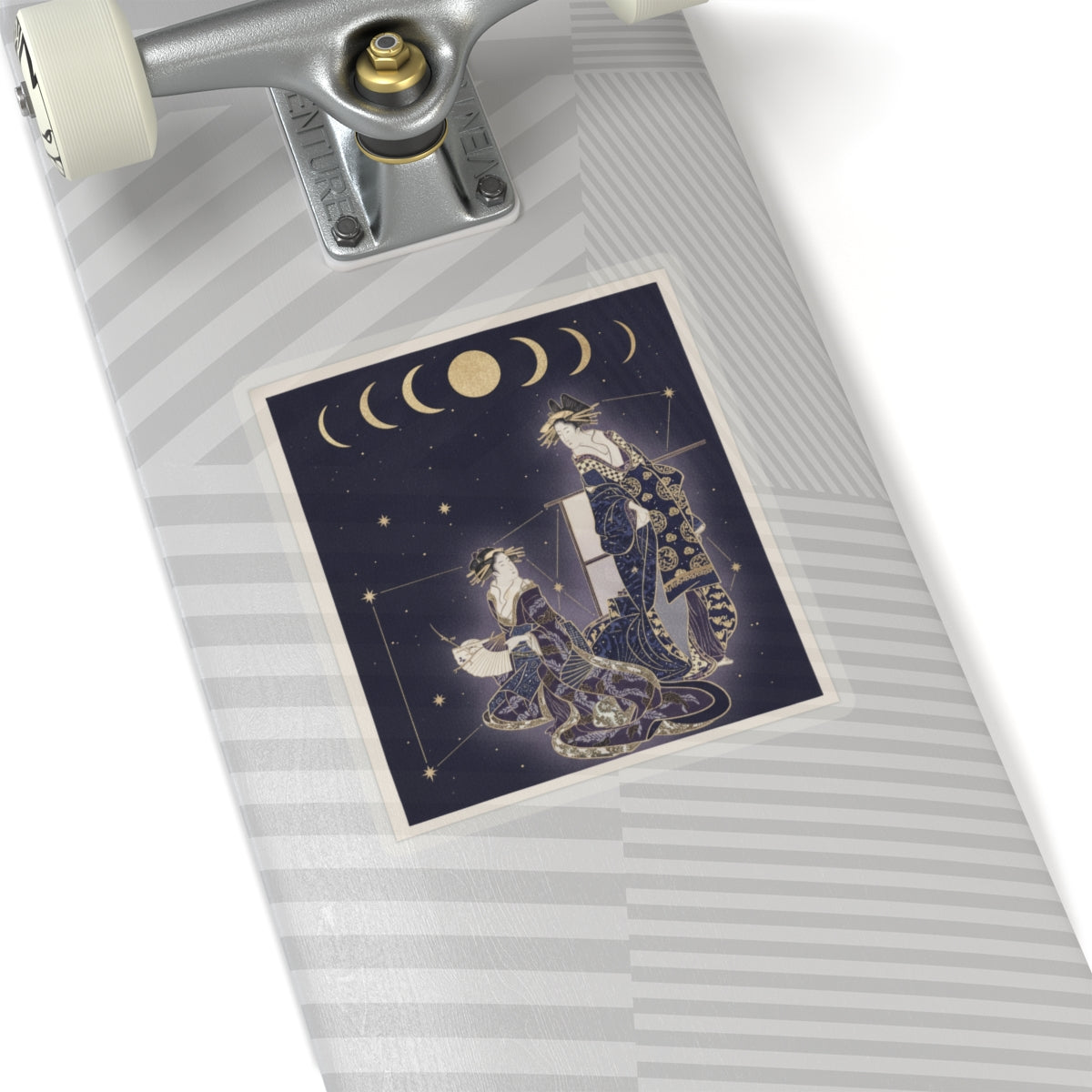Celestial — Two Courtesans — Kiss-Cut Sticker