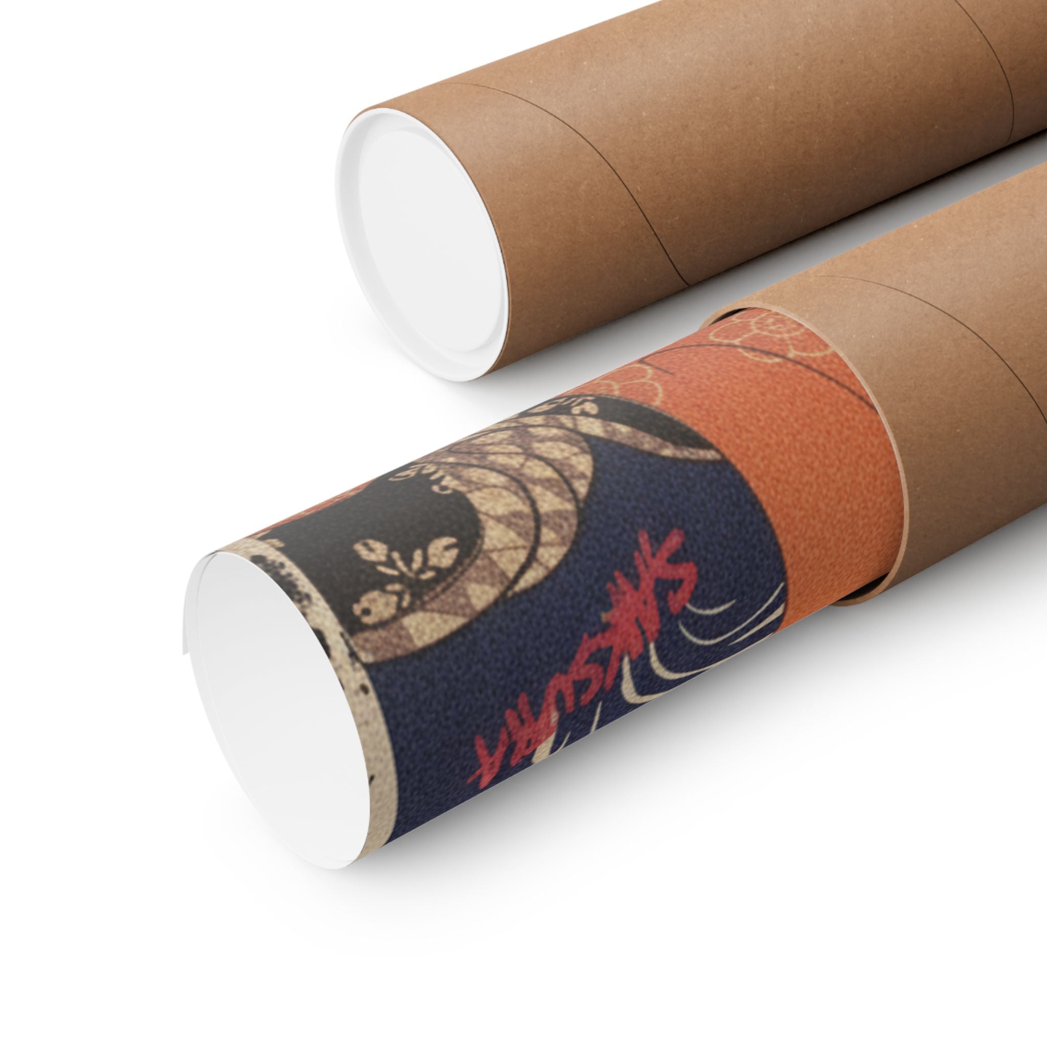 Japanese Street — Geisha, Probably A Singing Girl — Matte Poster