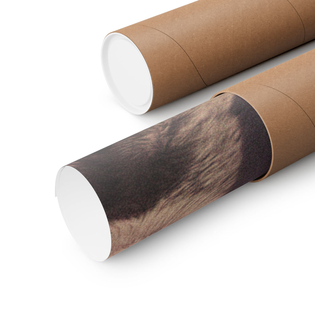 Japanese Street — Dog — Matte Poster