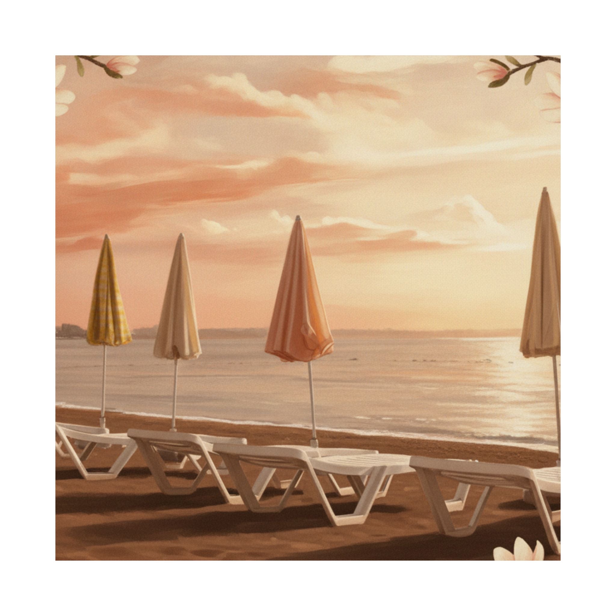 Southern Sunset — Umbrella — Matte Poster