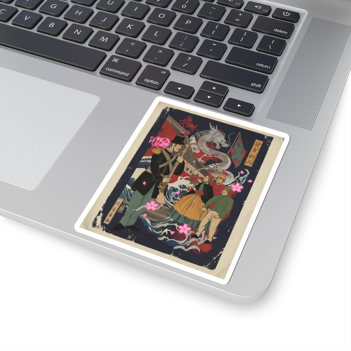 Japanese Street kiss-cut sticker — product view 19