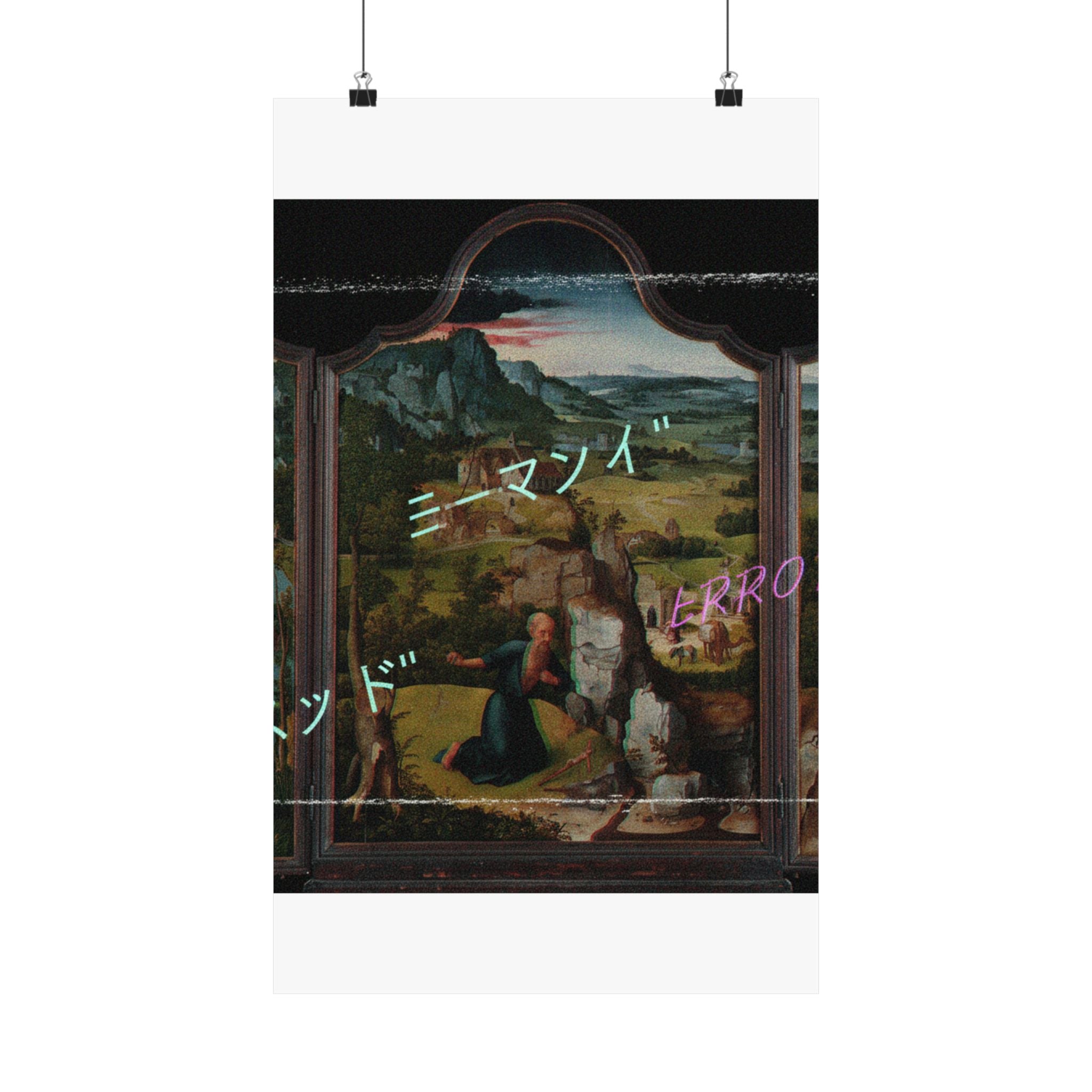 Glitch Culture art print — product view 20