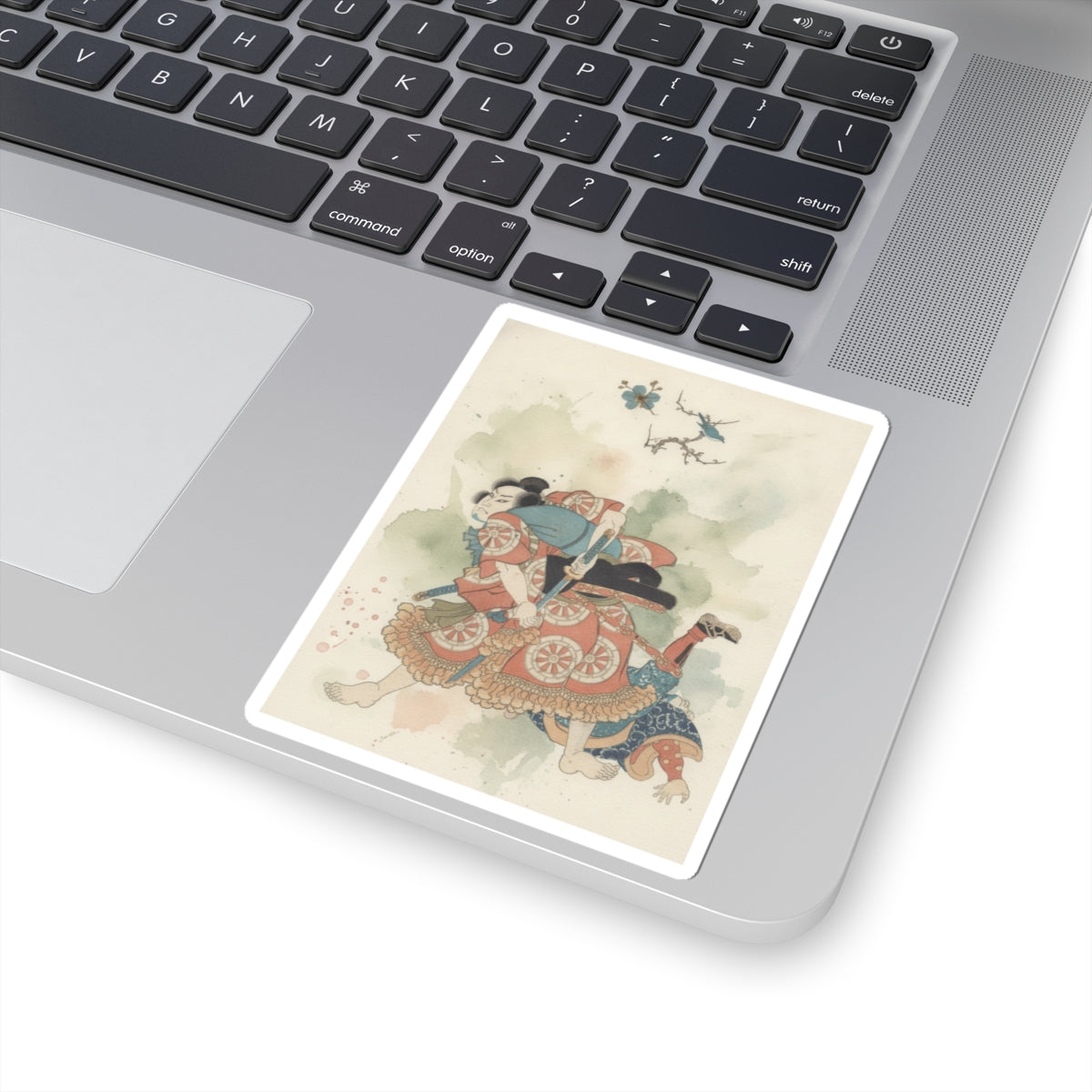 Botanical — The First Warbler — Kiss-Cut Sticker