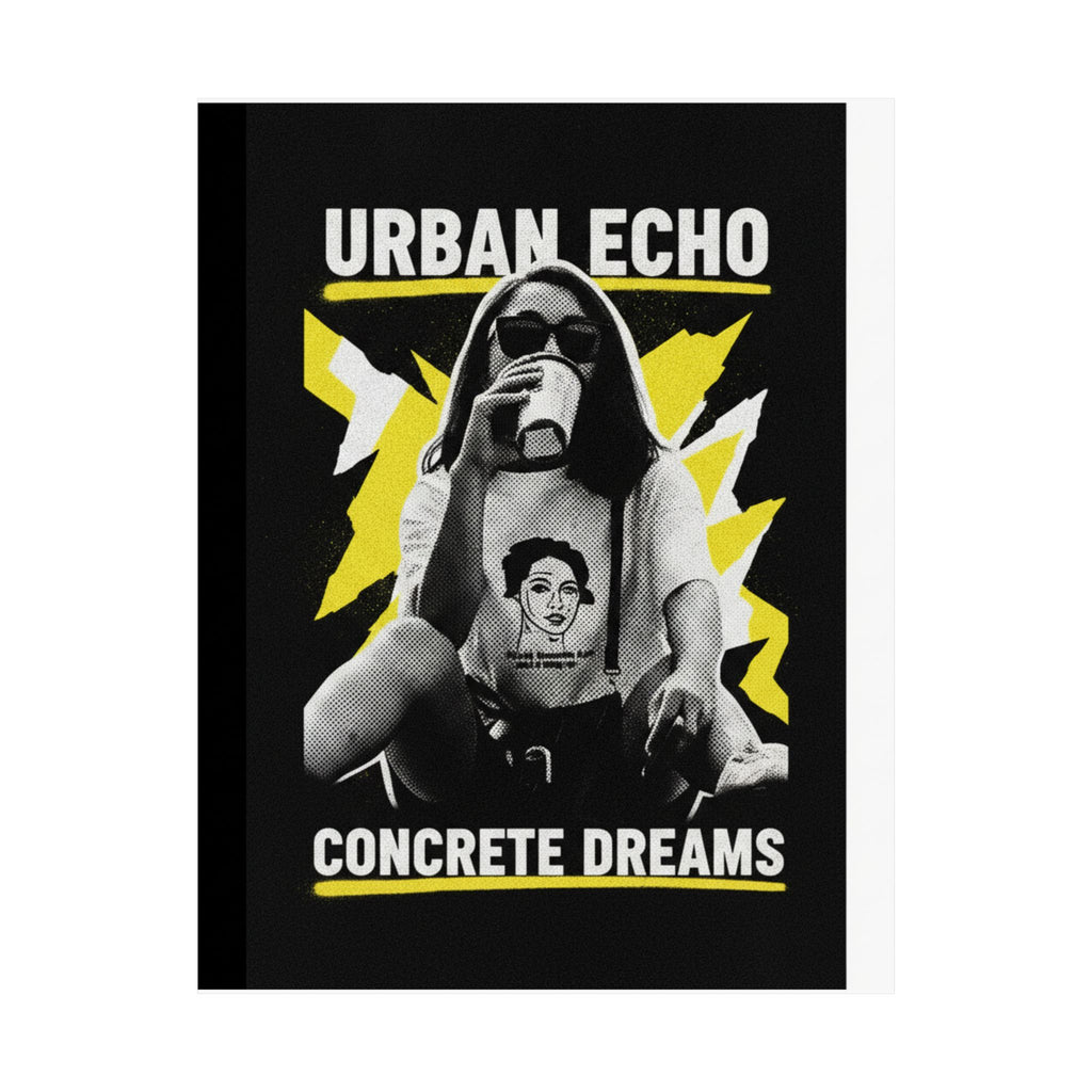 Streetwear Collage — Person — Matte Poster