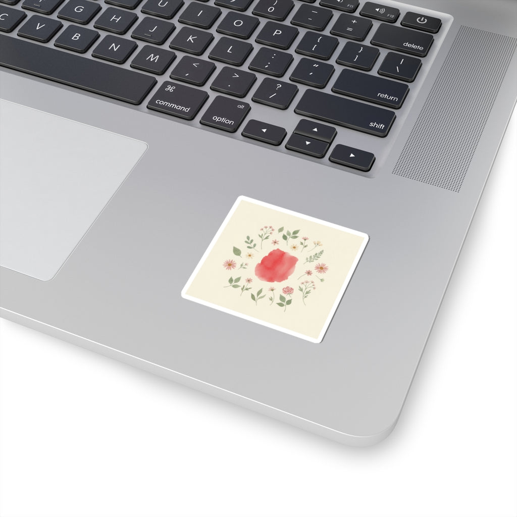 Botanical — Abstract — Kiss-Cut Sticker