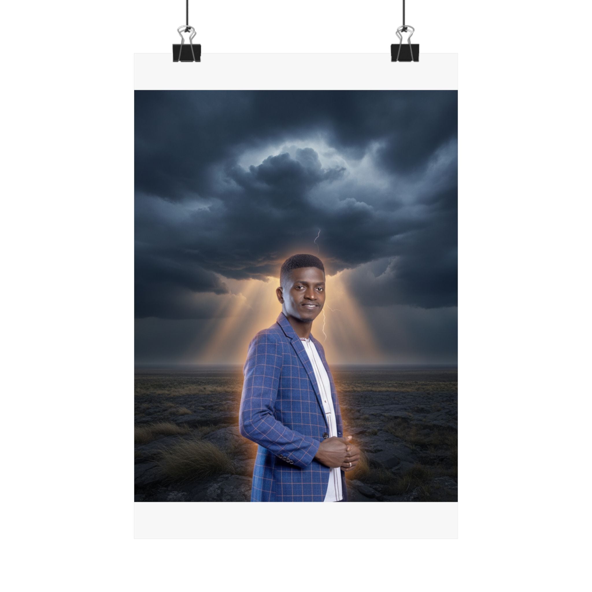 Dramatic Storm art print — product view 25