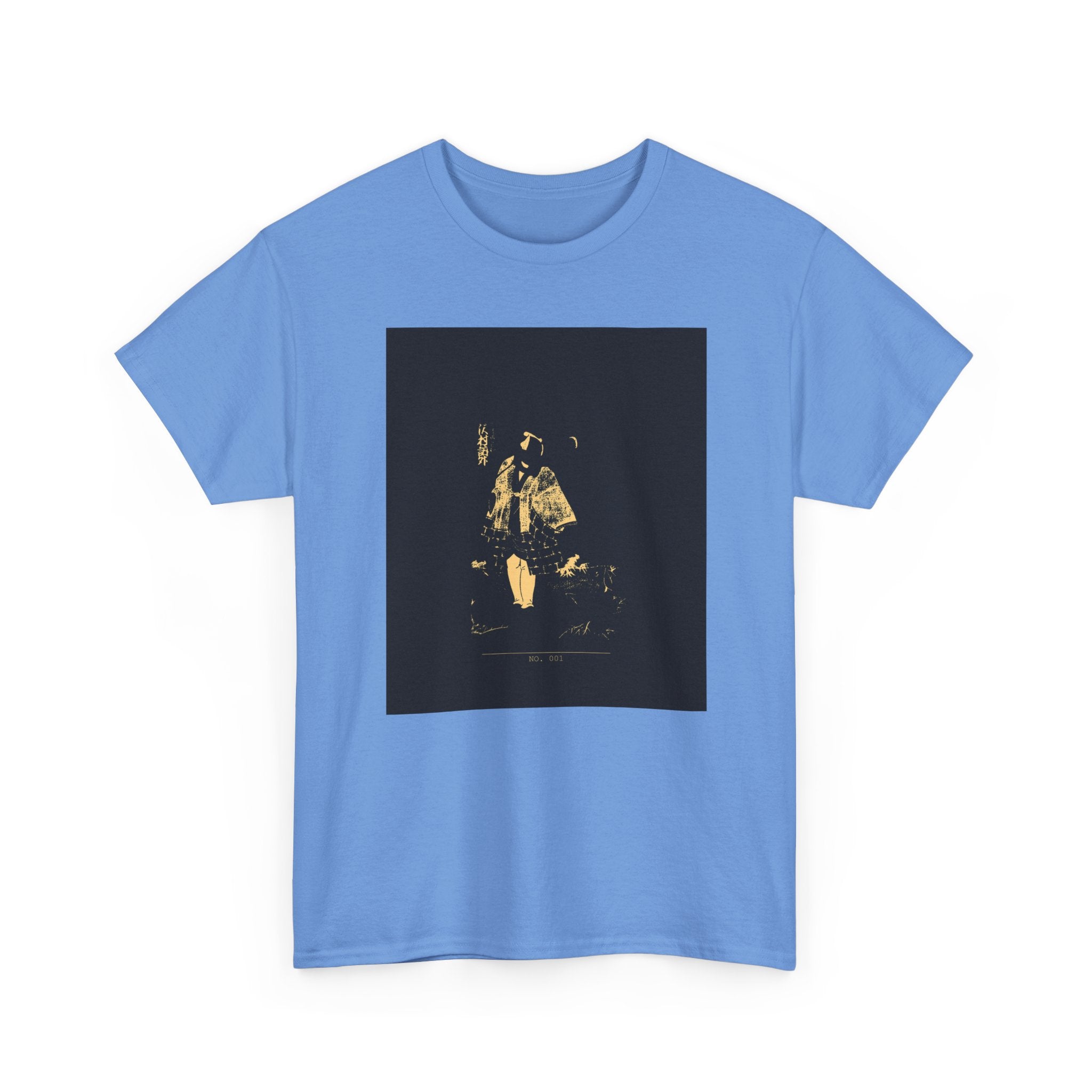 NO. 001 Gold Kabuki Samurai Ukiyo-e Graphic Tee