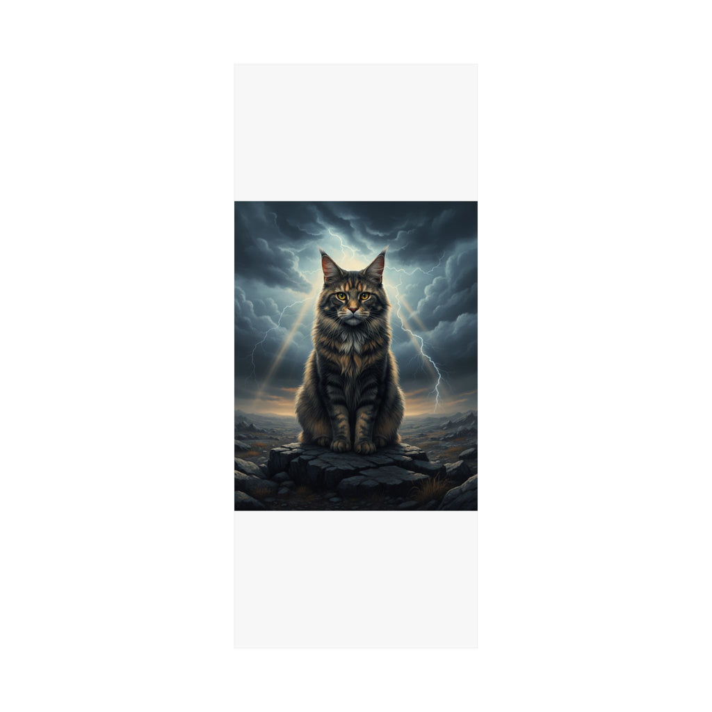 Dramatic Storm — Cat — Matte Poster