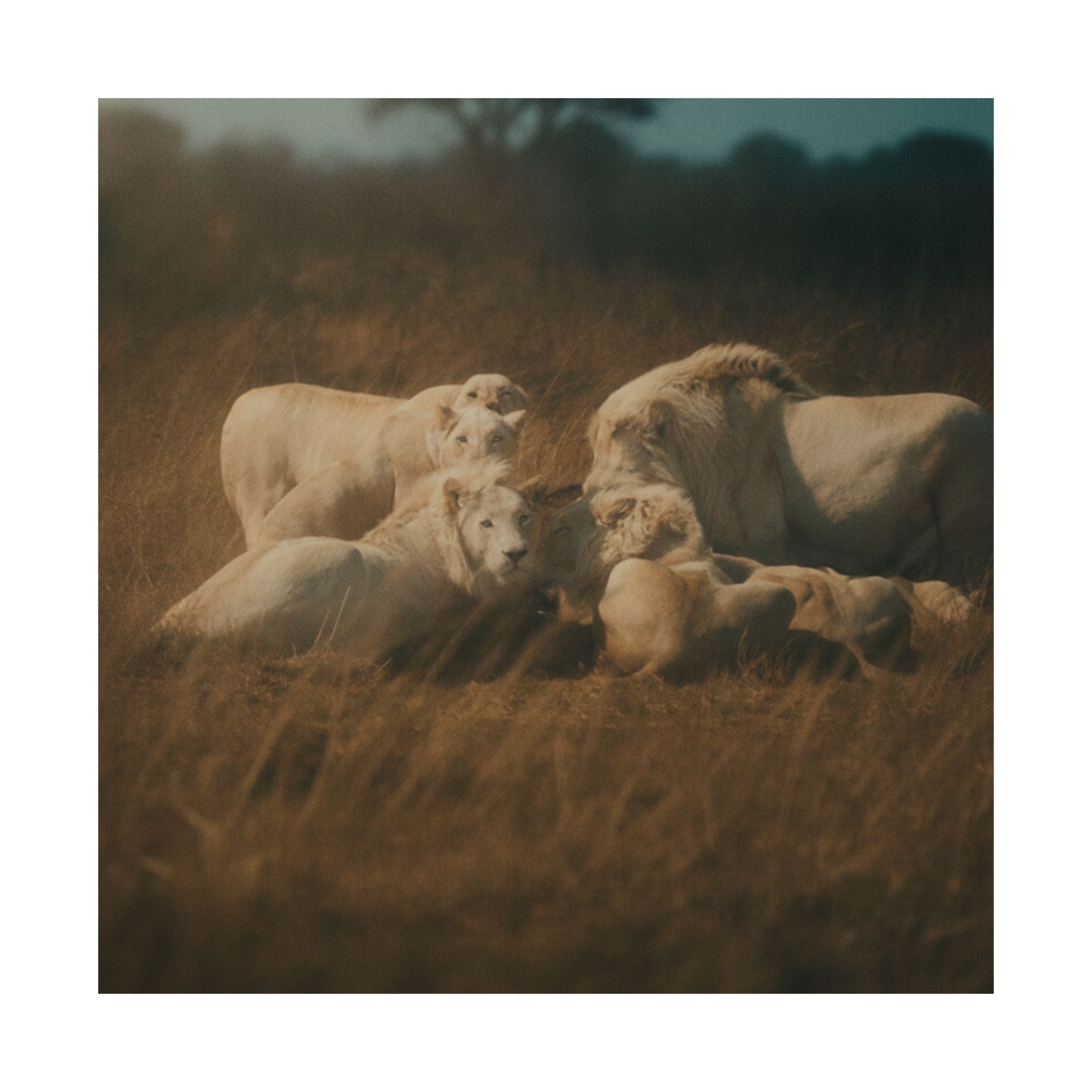 Cinematic — Lion — Matte Poster