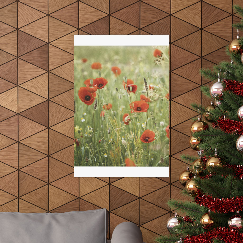 Watercolor — Flower — Matte Poster