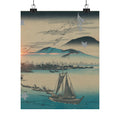 Cinematic — Geese Flying Down To Katada — Matte Poster