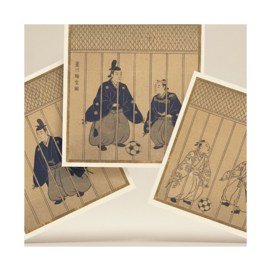 Product Marketing — Games Of Football Being Played By Nobles — Matte Poster