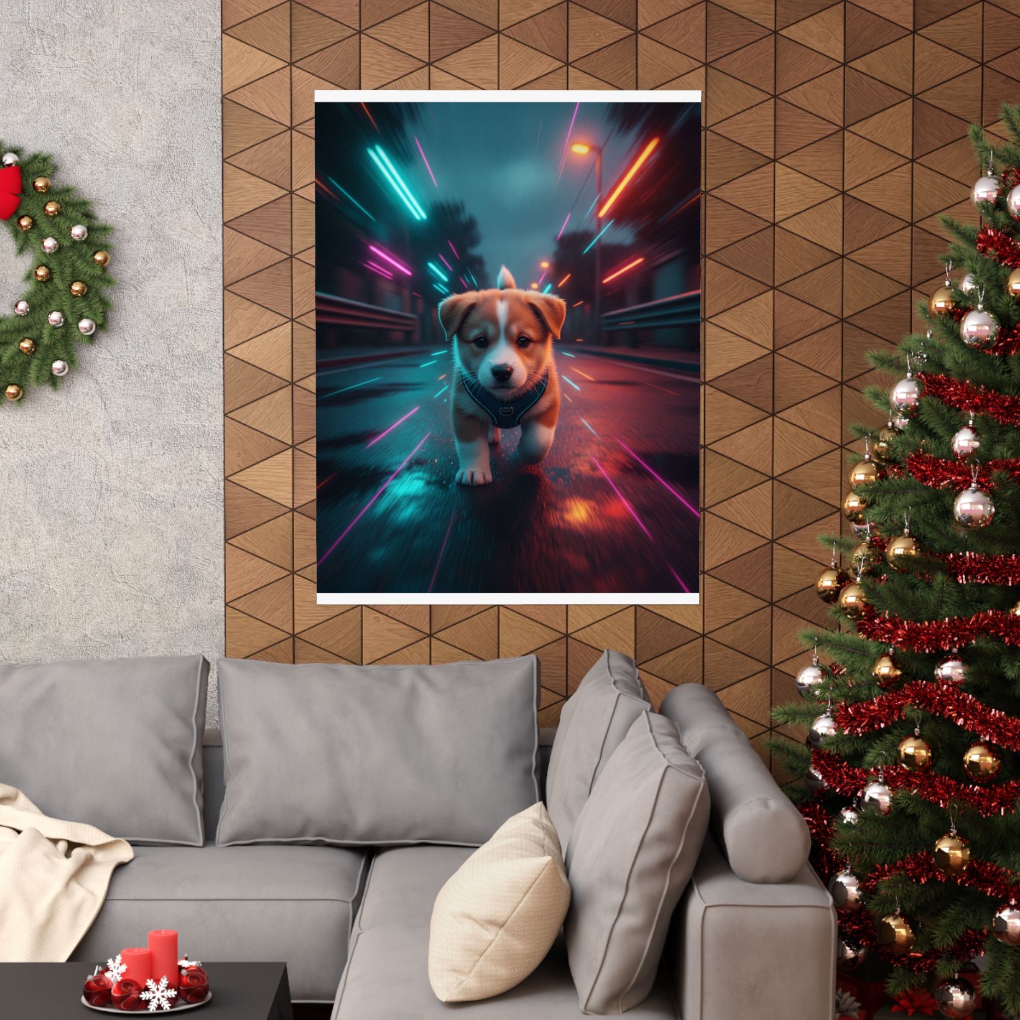 Fast Furious — Dog — Matte Poster