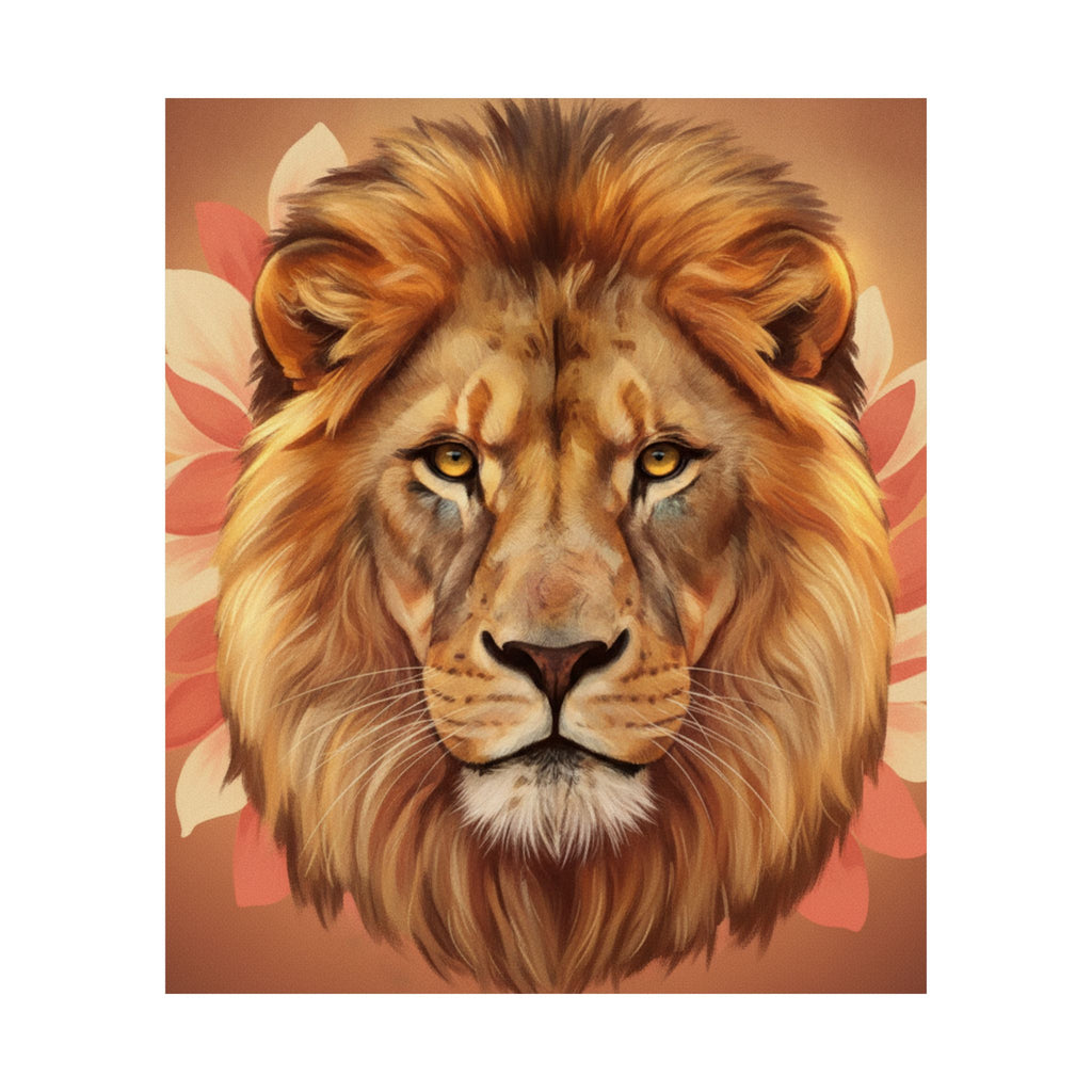 Southern Sunset — Lion — Matte Poster