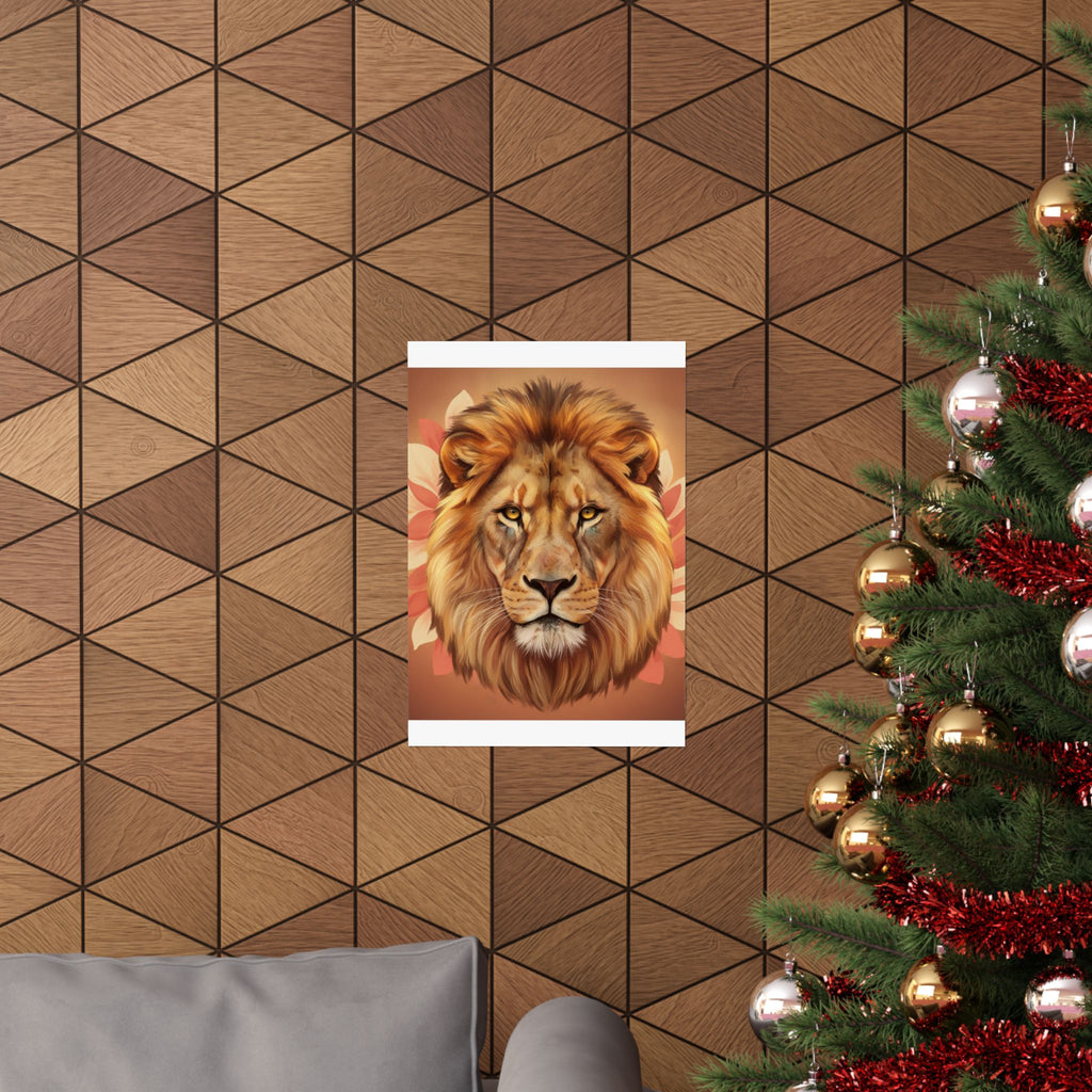 Southern Sunset — Lion — Matte Poster