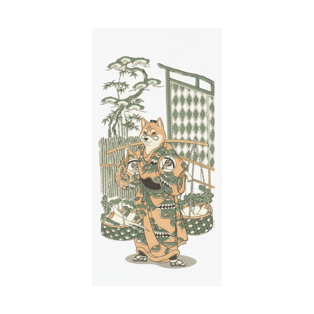 Ecommerce Main — Kabuki Actor Onoe Kikugorō I In The Belle Of Asakusa Temple (Keisei Asakusa No K — Matte Poster