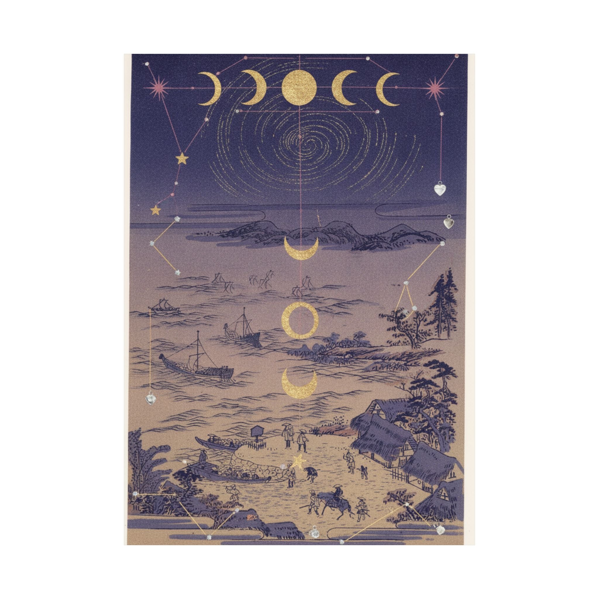 Celestial — Sails Returning To Yahashi — Matte Poster