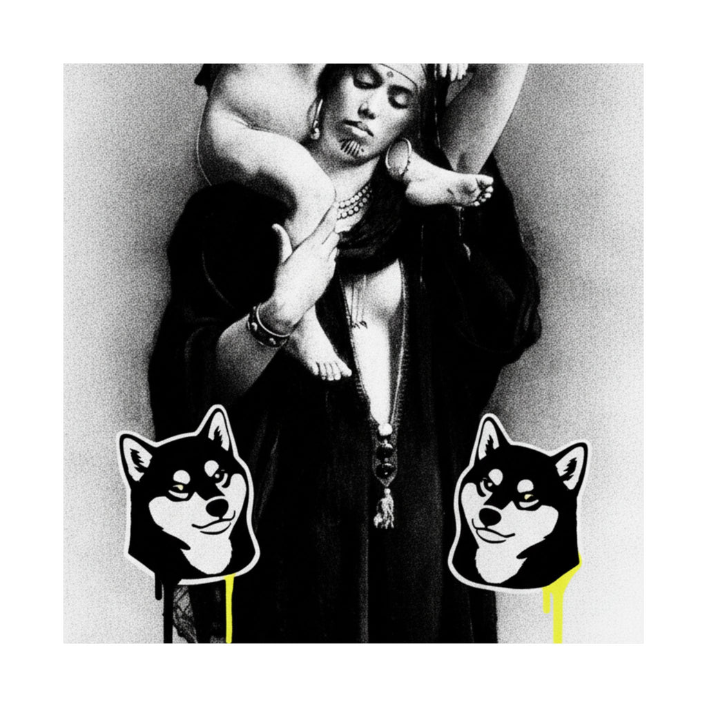 Streetwear Collage — Person — Matte Poster