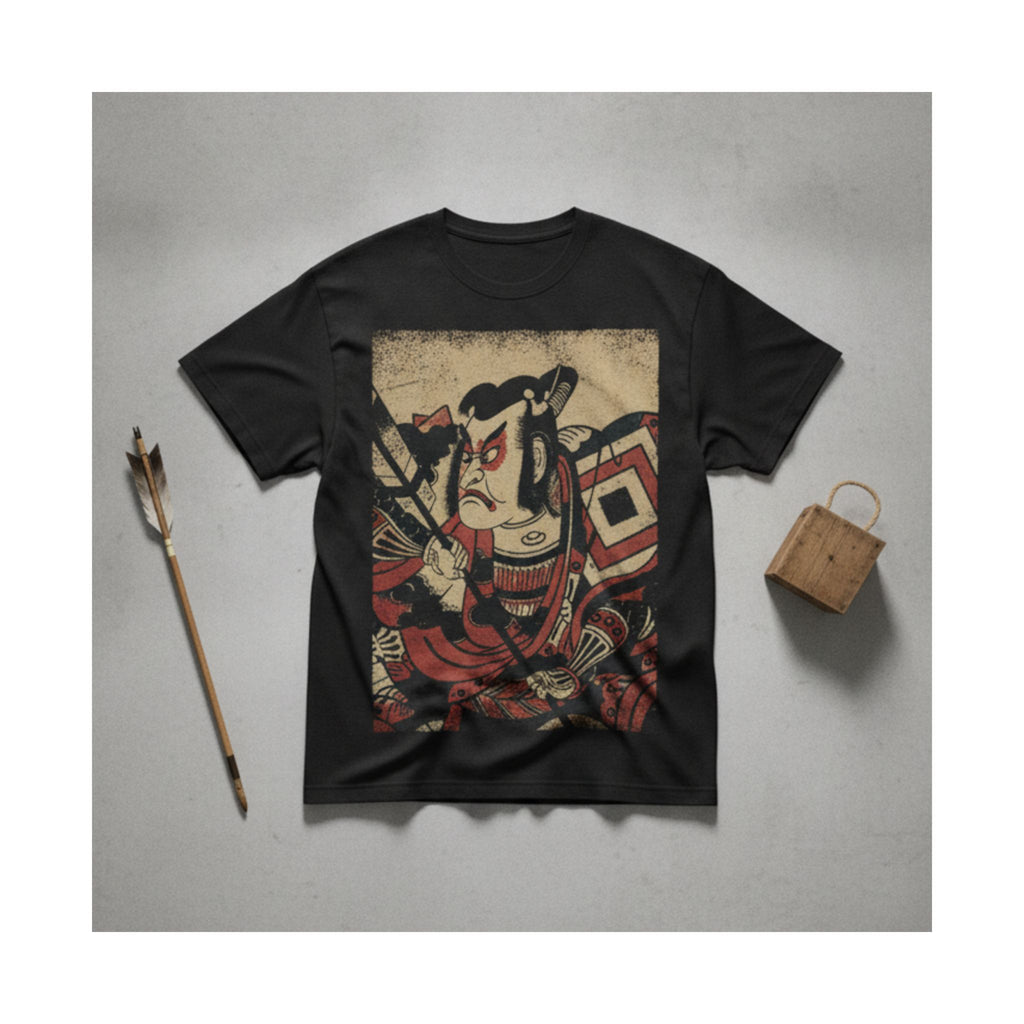 Product Marketing — An Actor Portrait (Wears A Danjuro Mon) — Matte Poster