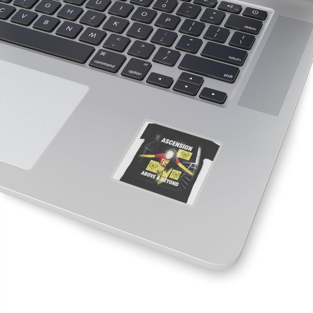 Streetwear Collage — Person — Kiss-Cut Sticker