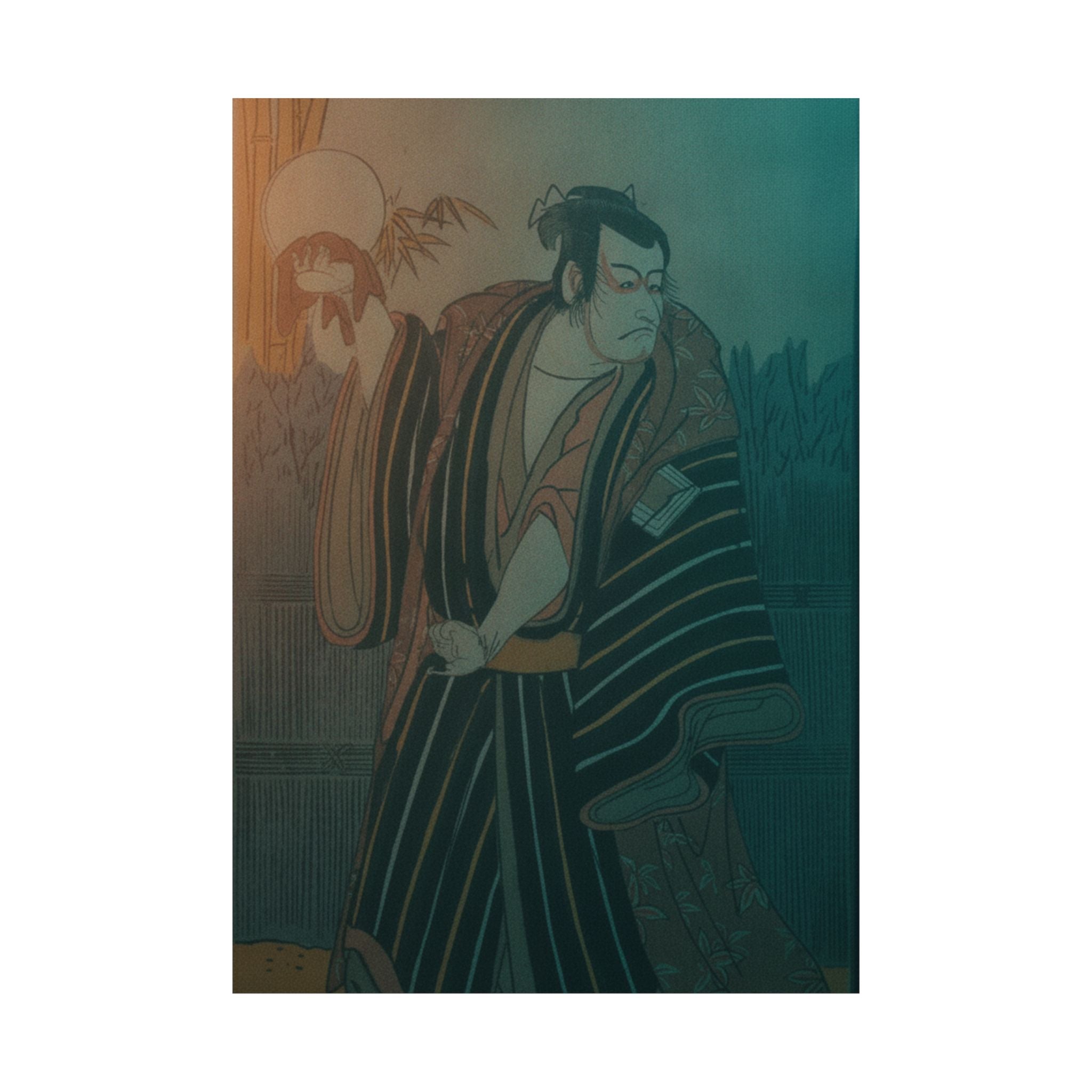 Cinematic — Kabuki Actor Ichikawa Danjūrō V — Matte Poster