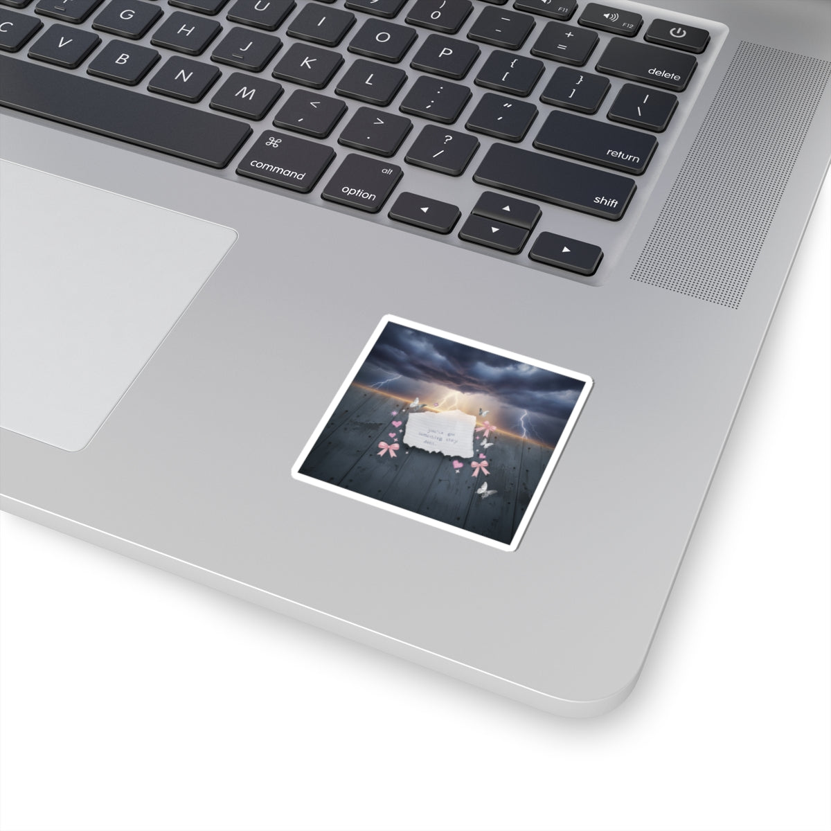 Dramatic Storm — Note — Kiss-Cut Sticker