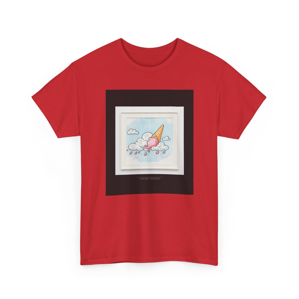 Melting Ice Cream Cloud Watercolour Graphic Tee