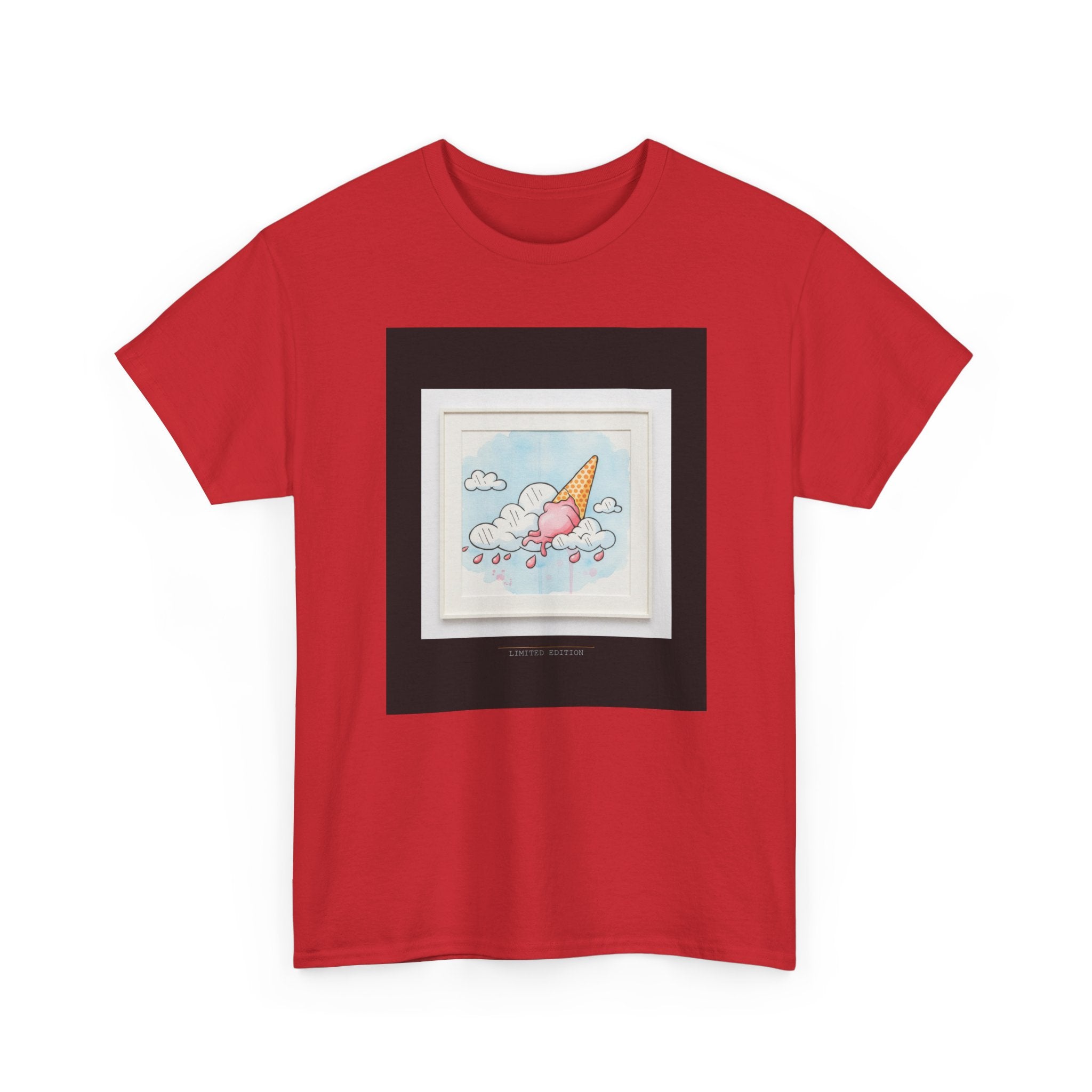 Melting Ice Cream Cloud Watercolour Graphic Tee