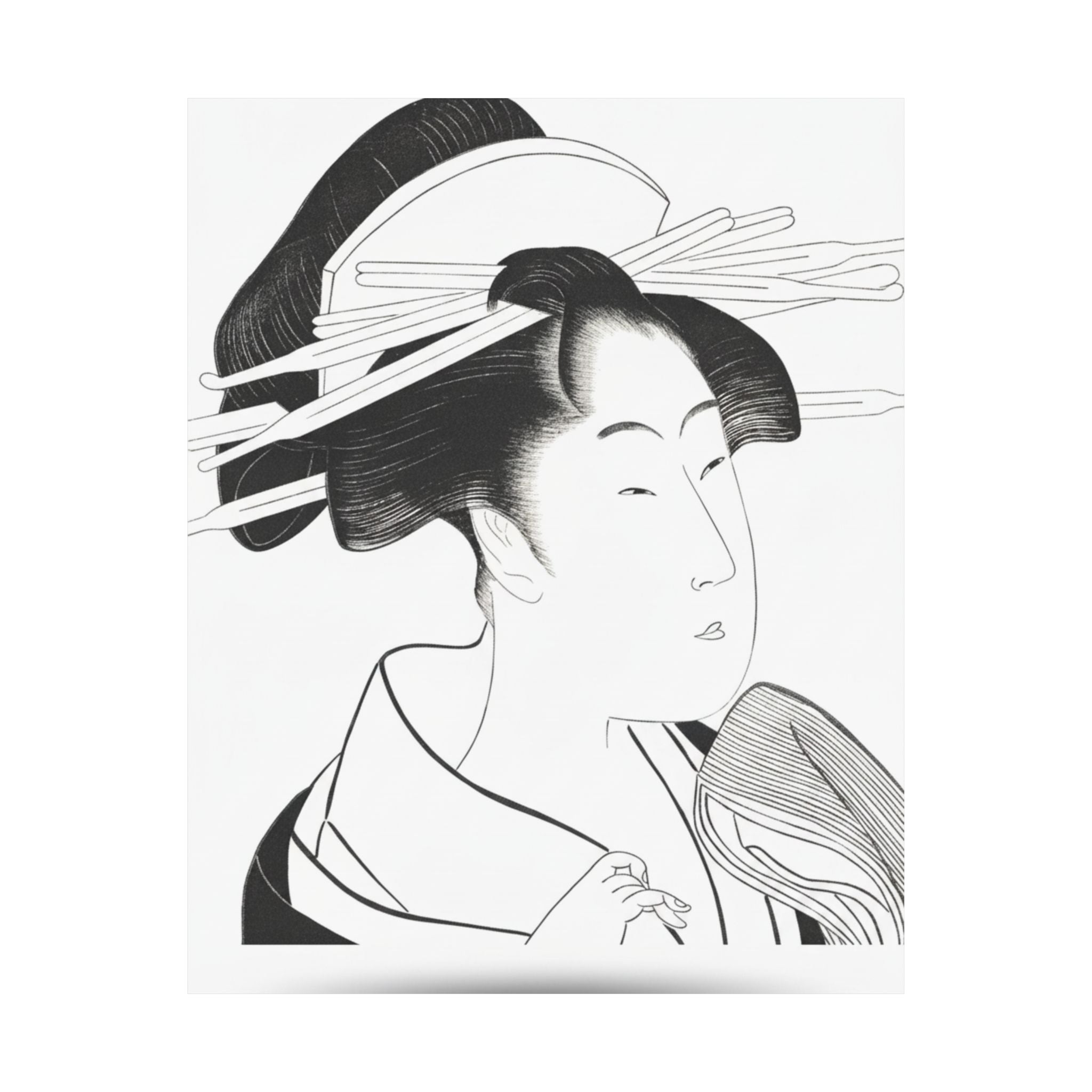 Ecommerce Main — Azumaya No Hana — Matte Poster