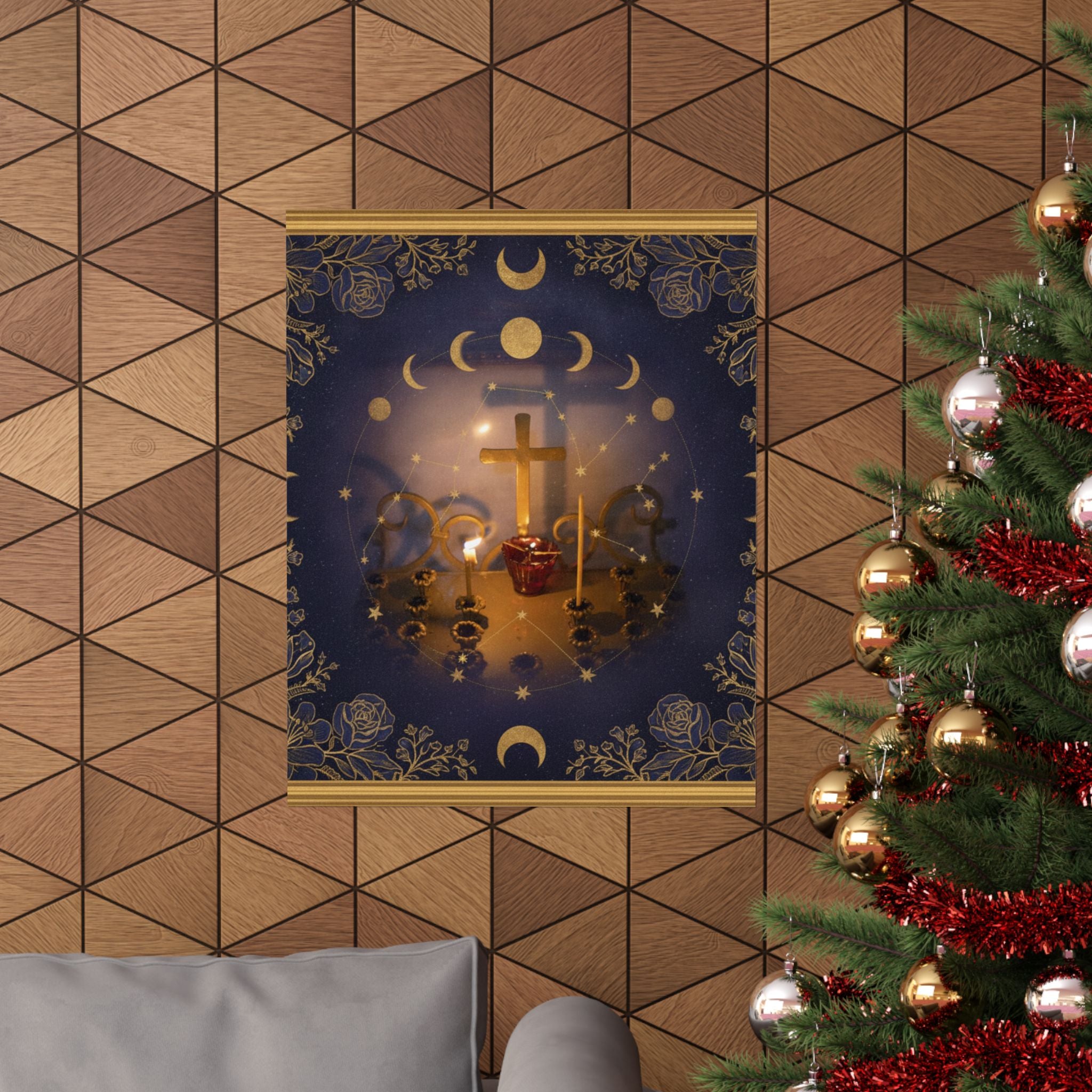 Celestial — Candle — Matte Poster