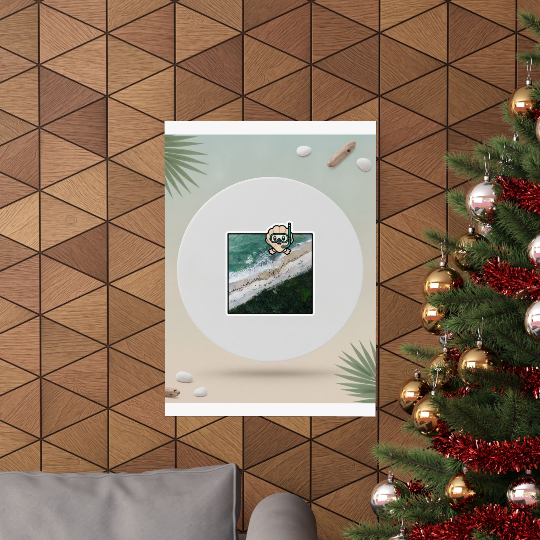 Product Marketing — Beach — Matte Poster