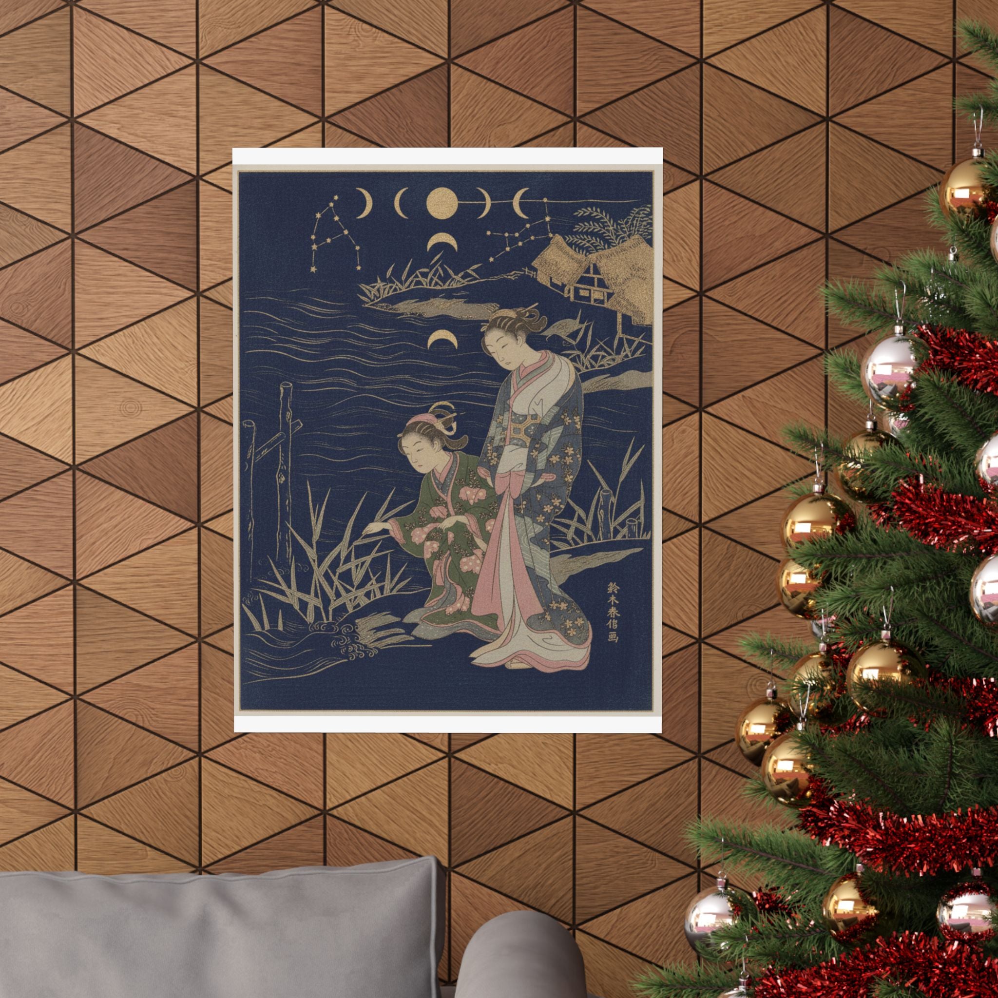 Celestial — Two Young Ladies At The Shore — Matte Poster