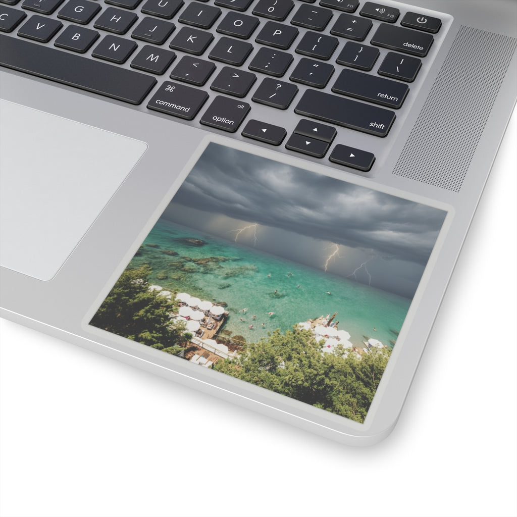 Dramatic Storm kiss-cut sticker — product view 17